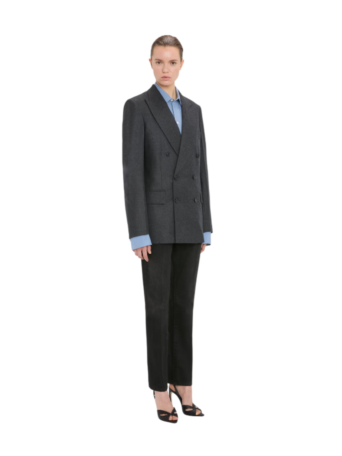 Blazer doppiopetto in lana Beatrice