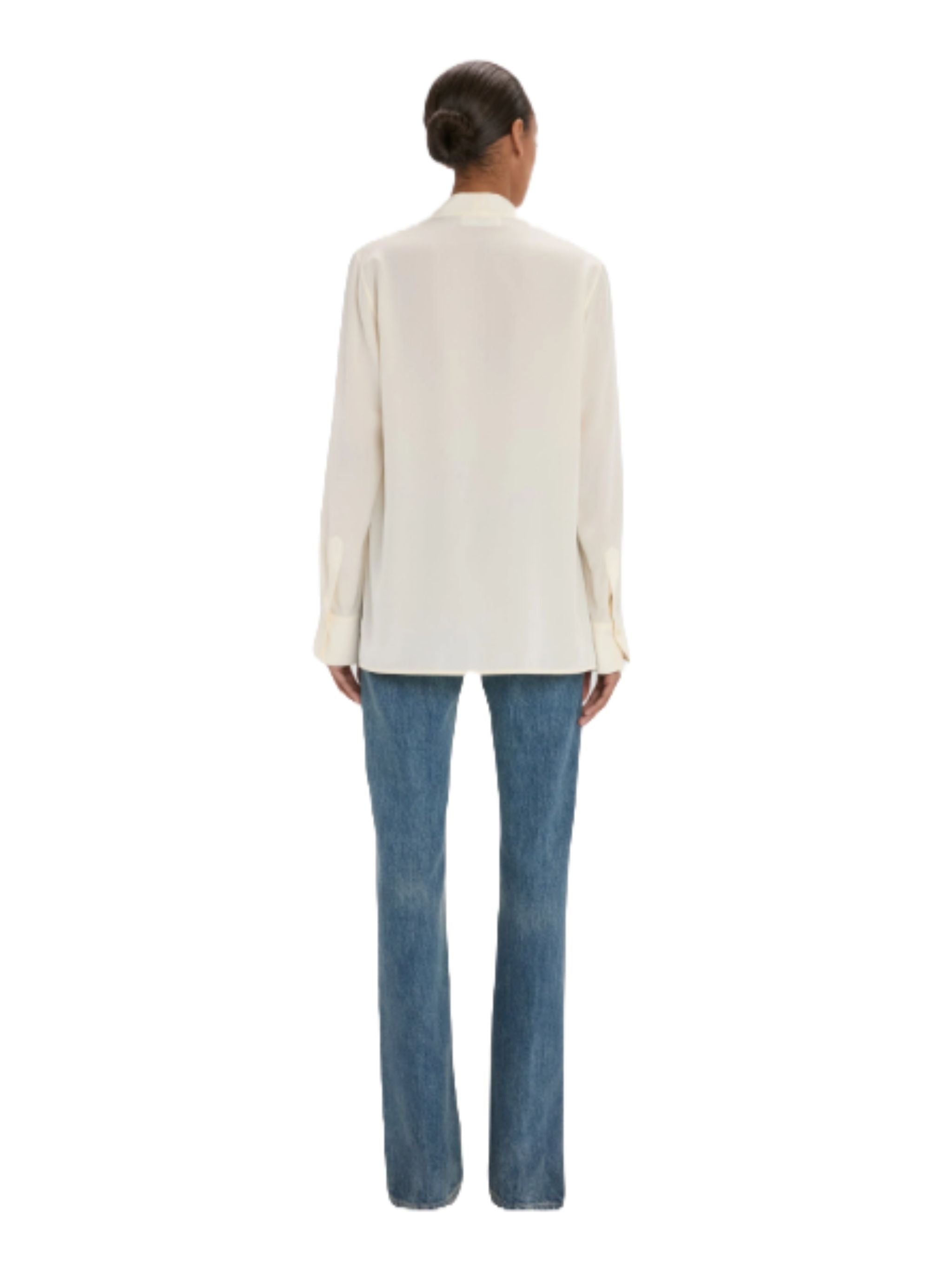 V NECK BLOUSE