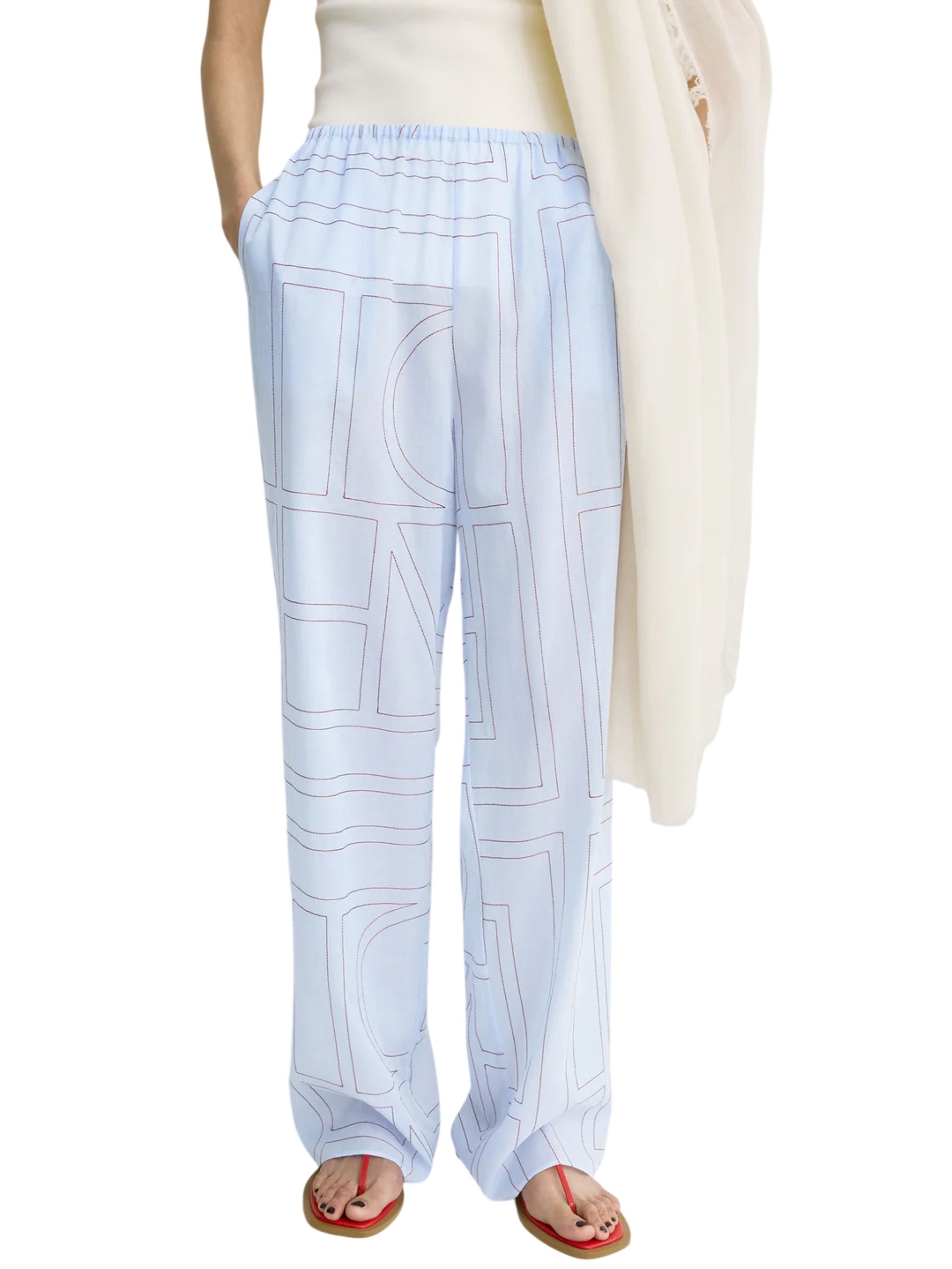MONOGRAM COTTON PJ BOTTOMS