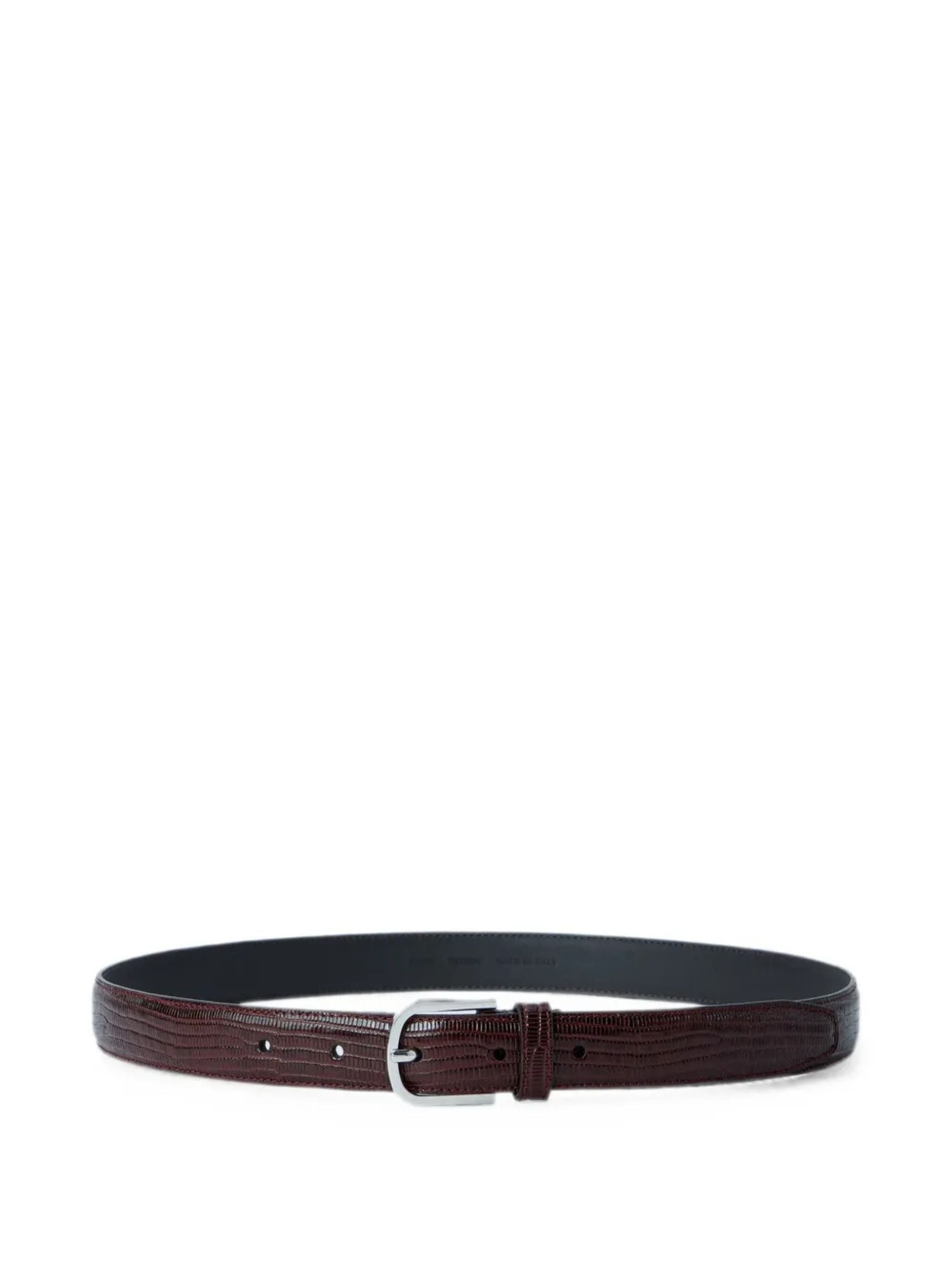 Cintura Lizard in pelle