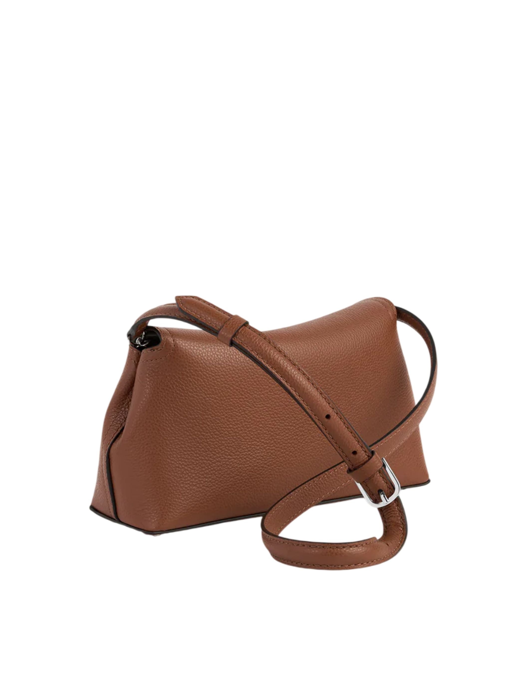T LOCK GRAINED LEATHER