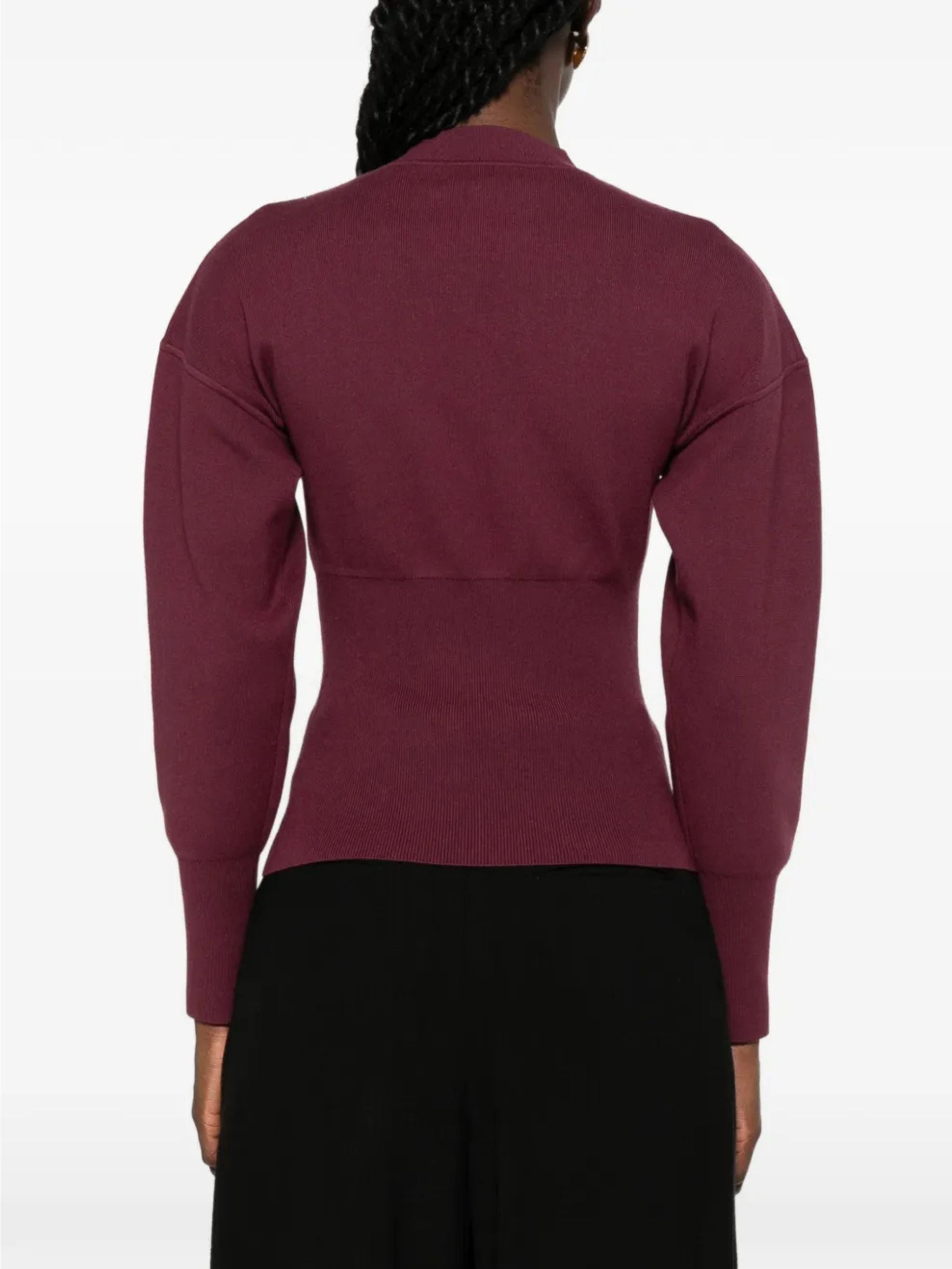 Maglione girocollo Bordeaux