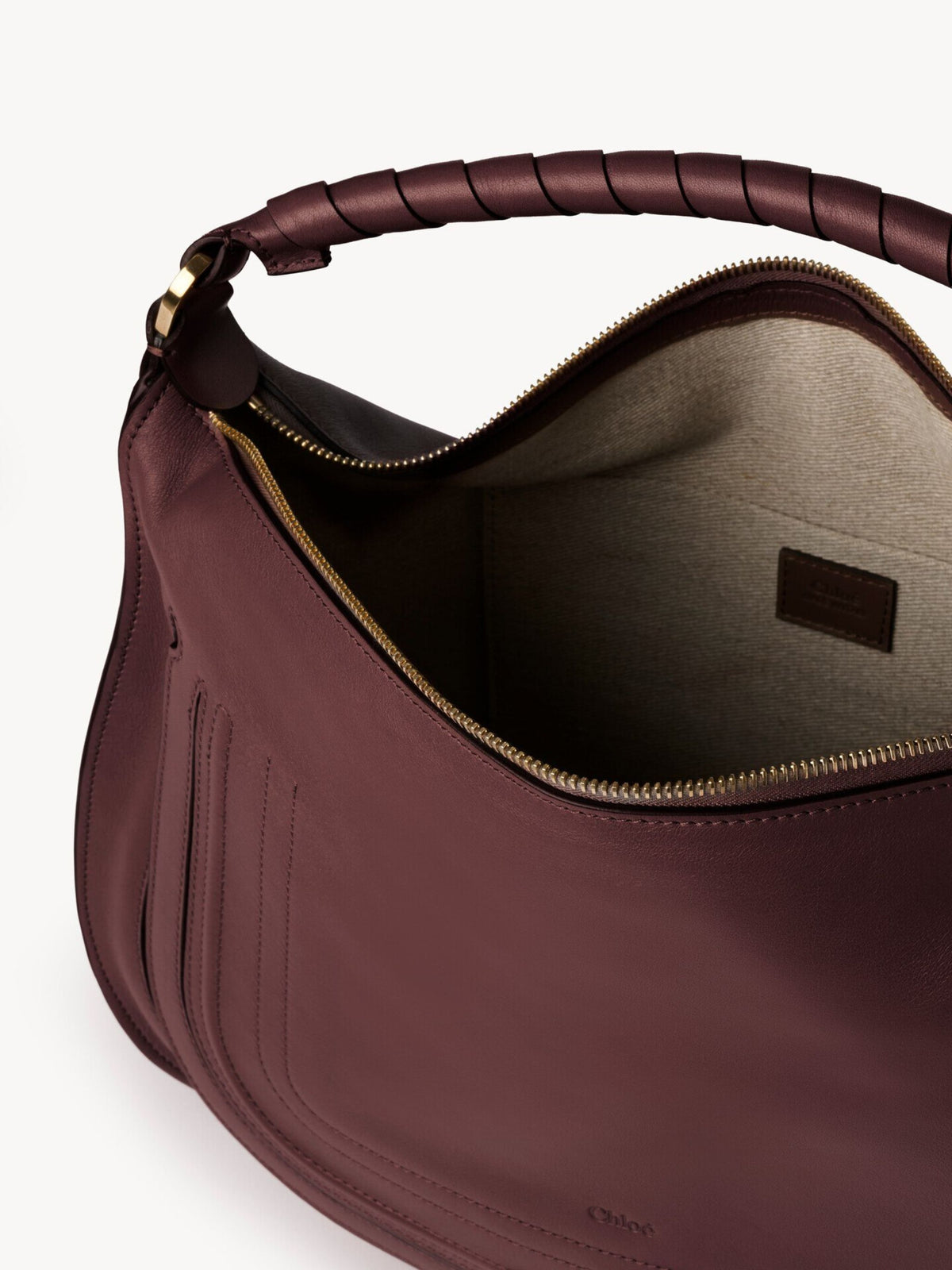 Borsa a spalla Marcie in pelle morbida