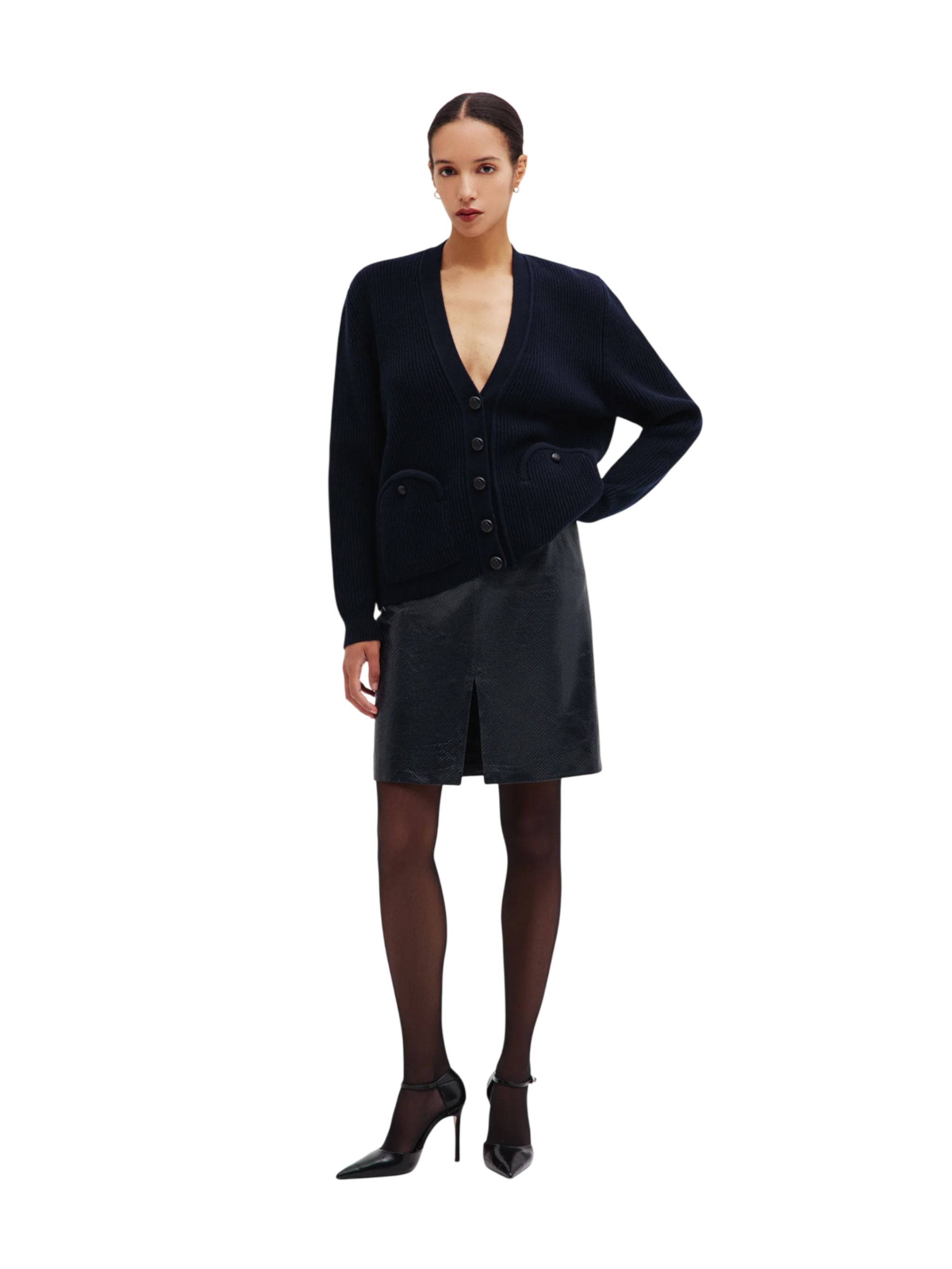 CARDIGAN MAGLIA INGLESE