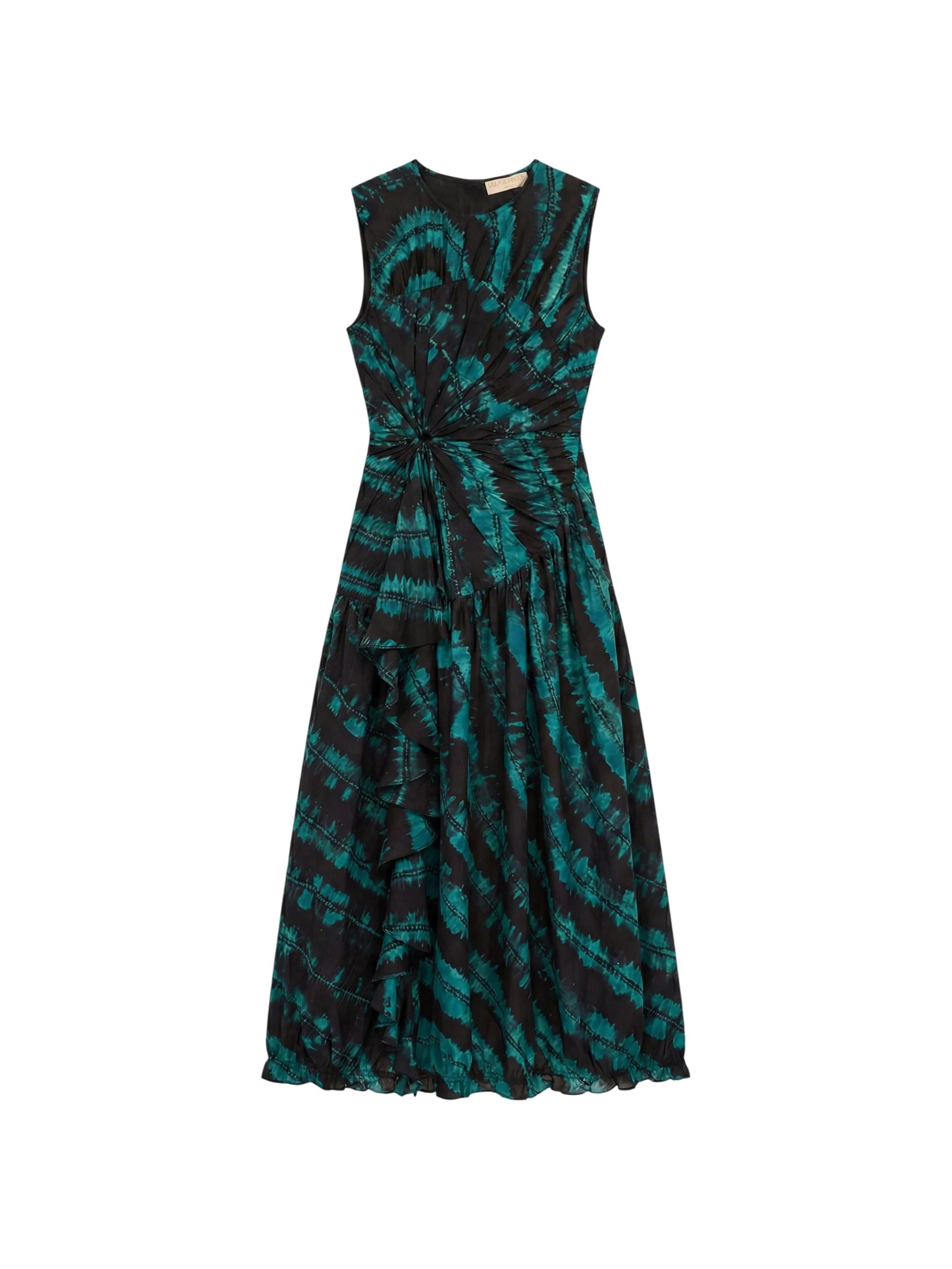 VEDA SHIBORI DYED DRESS