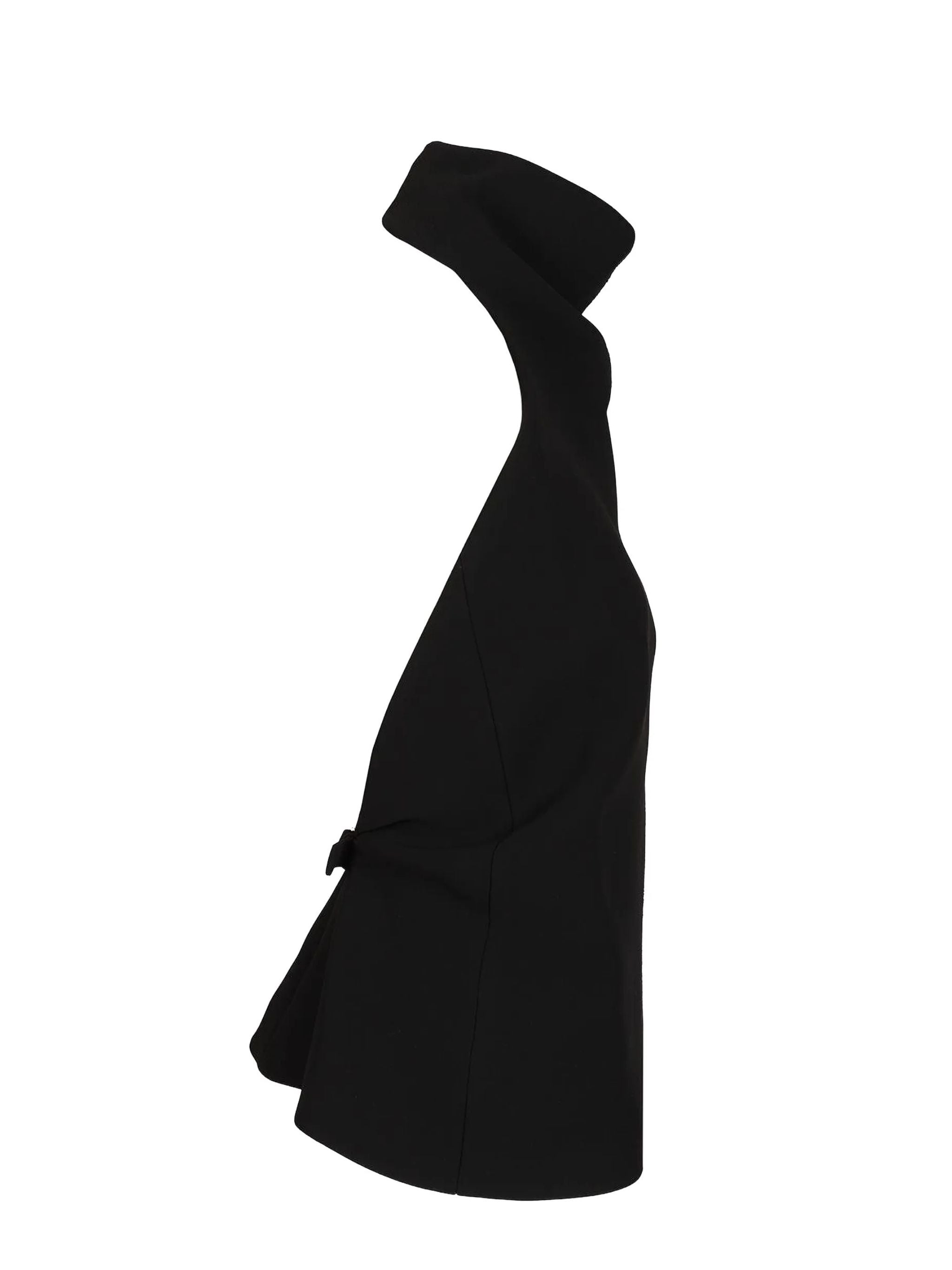 Top Rone con scollo all`americana