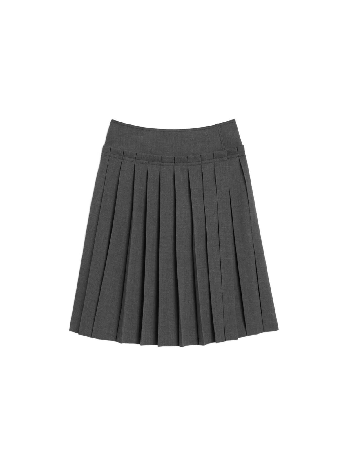 MIDI PLEATED SKIRT
