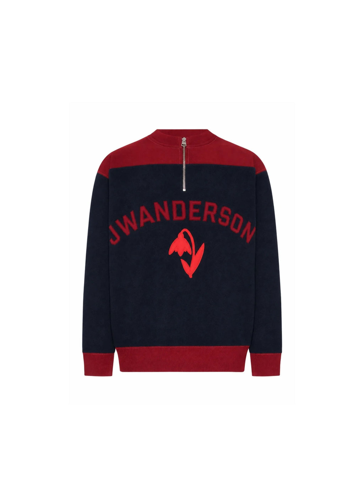 HALF ZIP SWEATSHIRT