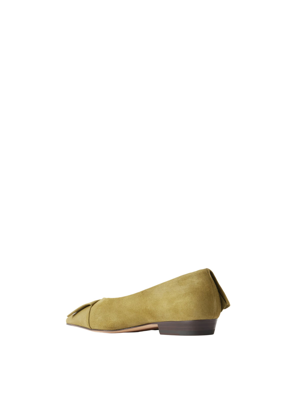RUFFLE BALLERINA SUEDE