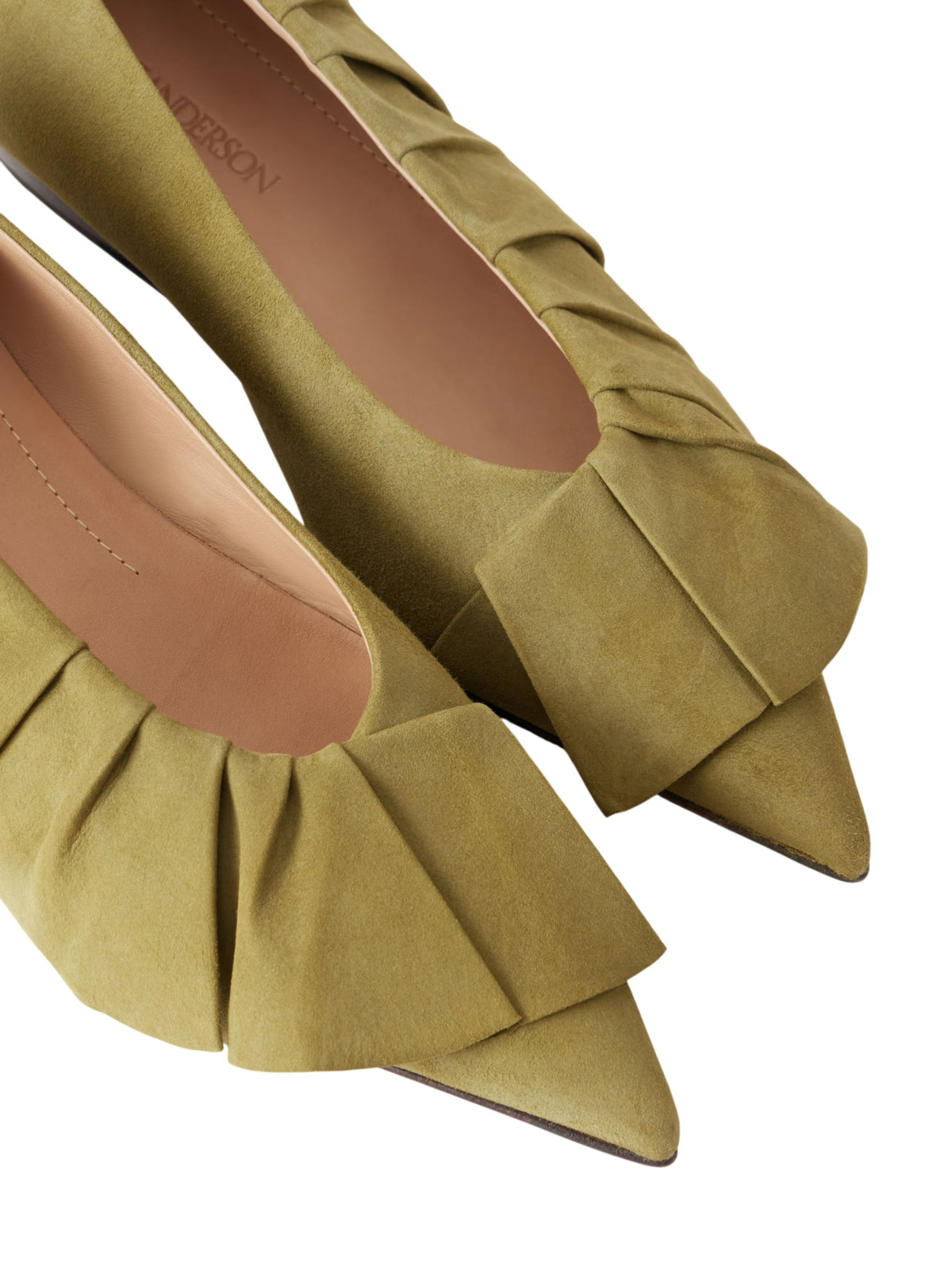 RUFFLE BALLERINA SUEDE