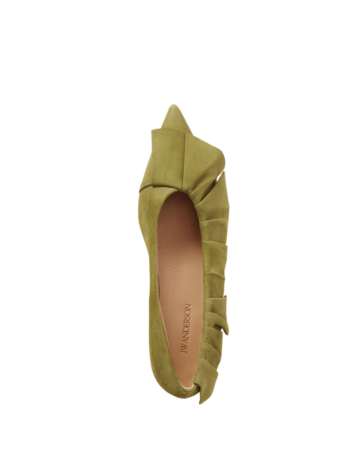 RUFFLE BALLERINA SUEDE