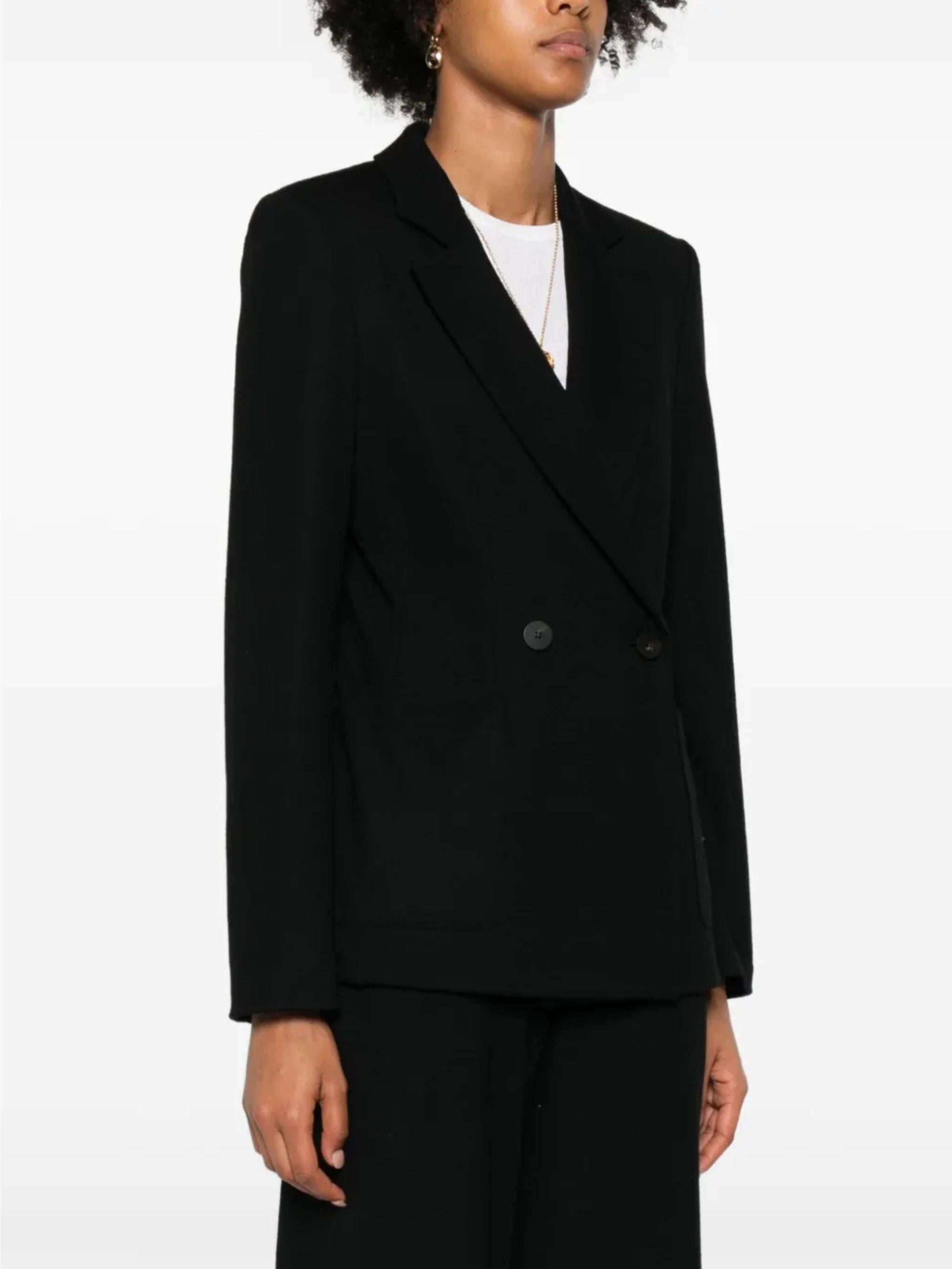 Blazer Doppiopetto in Pura Lana Vergine
