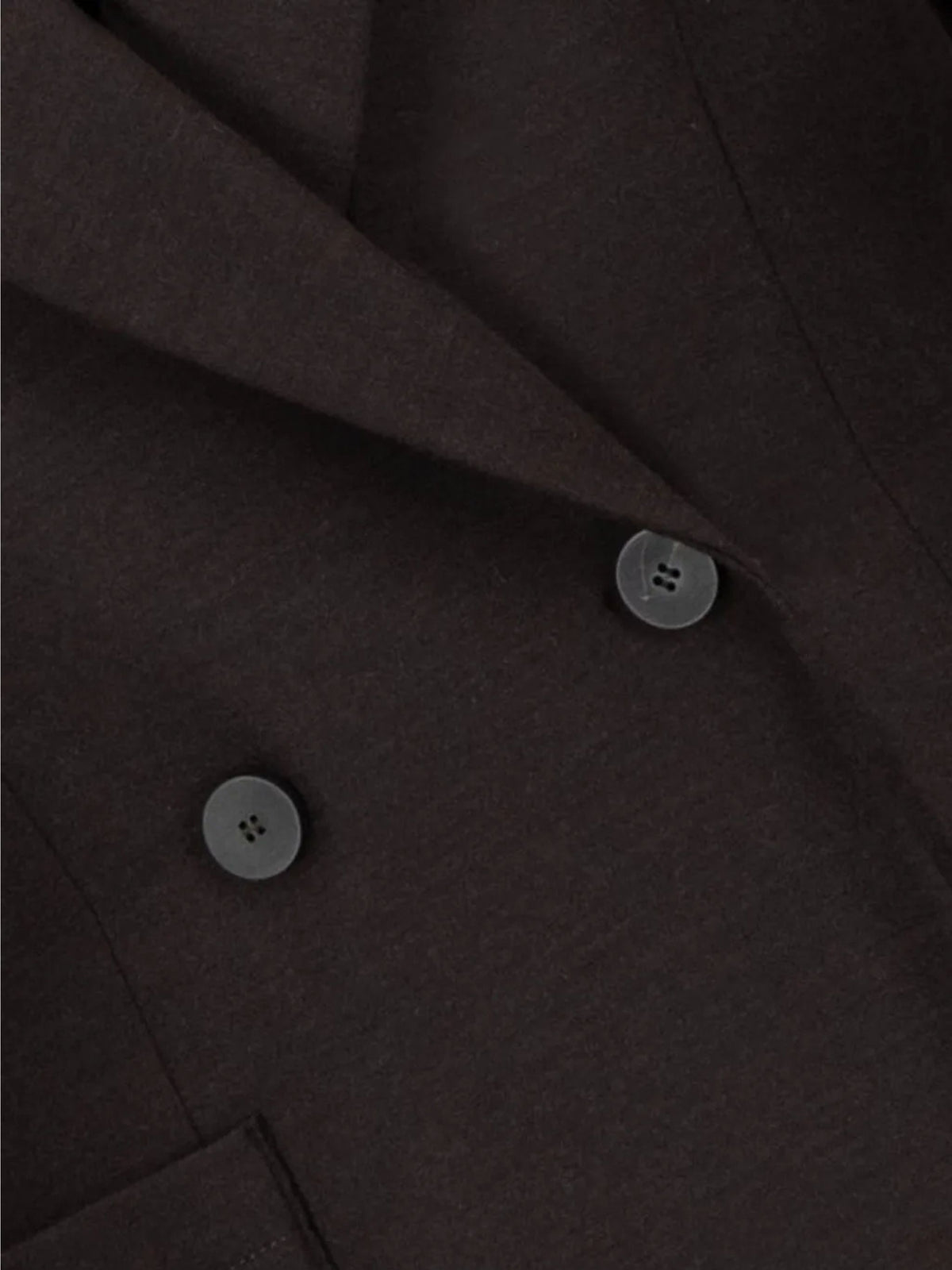Blazer Doppiopetto in Pura Lana Vergine