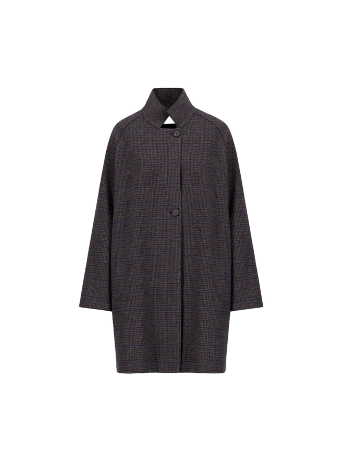 Harris Wharf London Loro Piana Fabric Raglan Cape