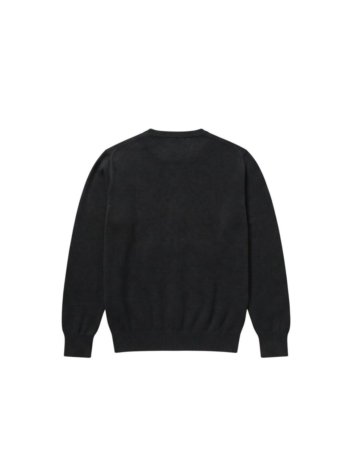 Cardigan Roberto collina con colletto alla coreana nero
