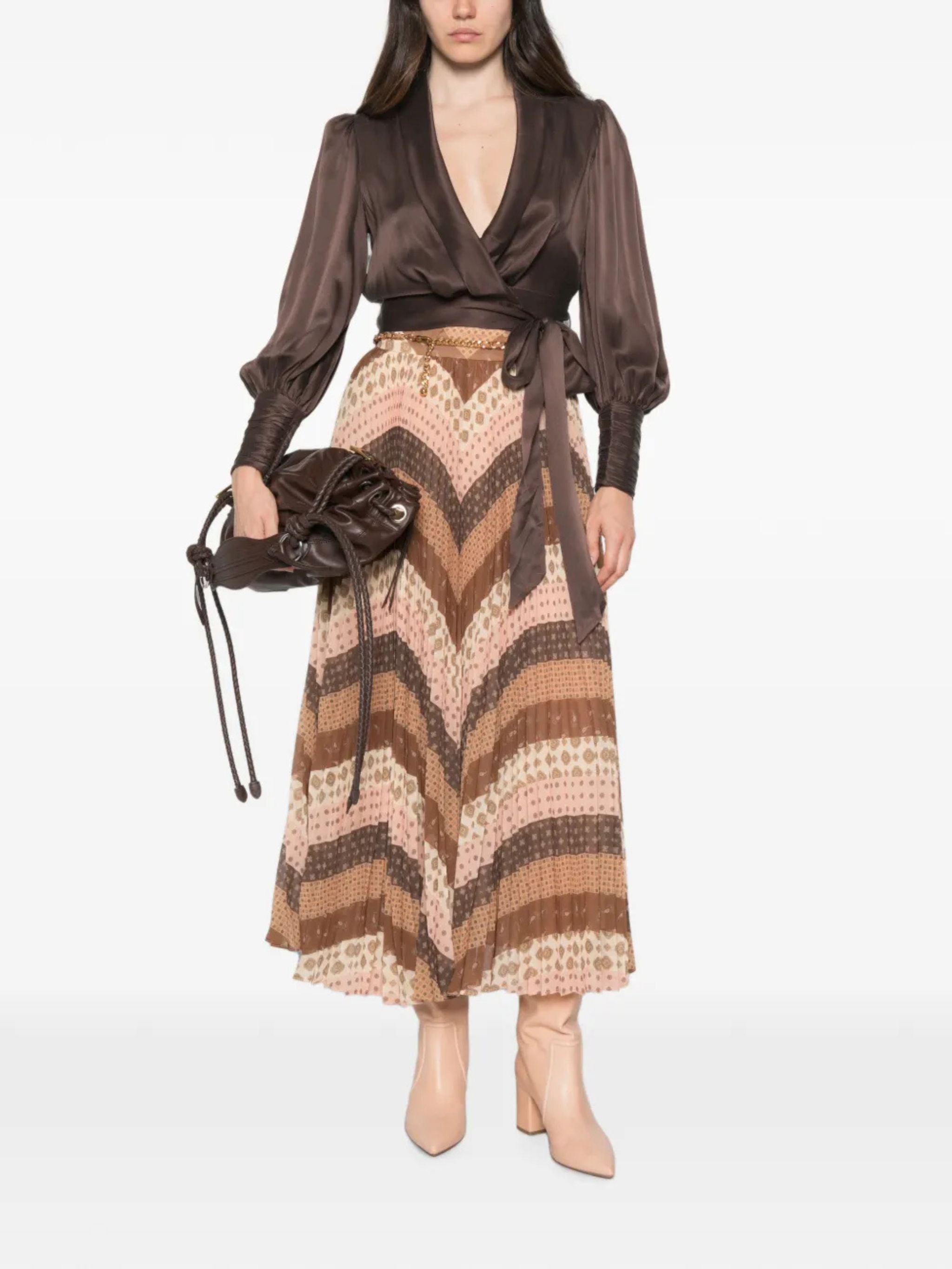 SILK WRAP TOP
