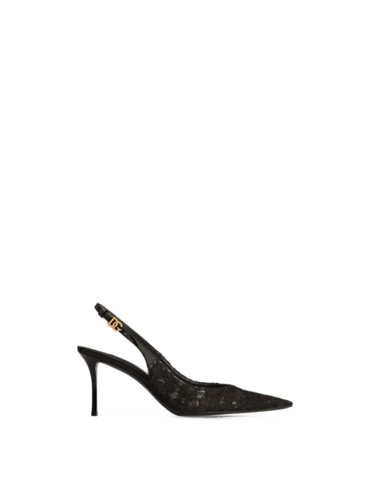 Slingback in pizzo
