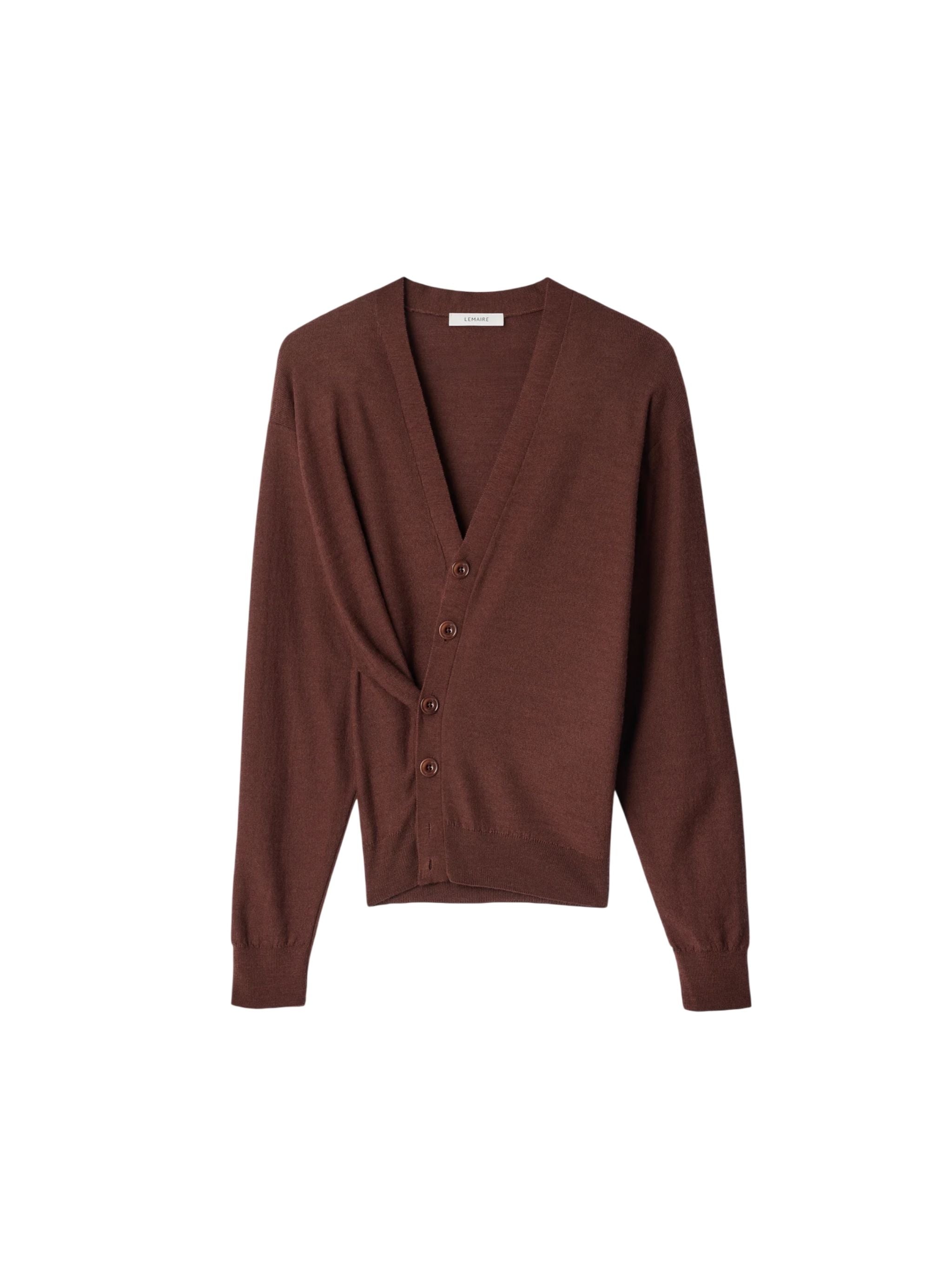 RELAXED TWISTED CARDIGAN