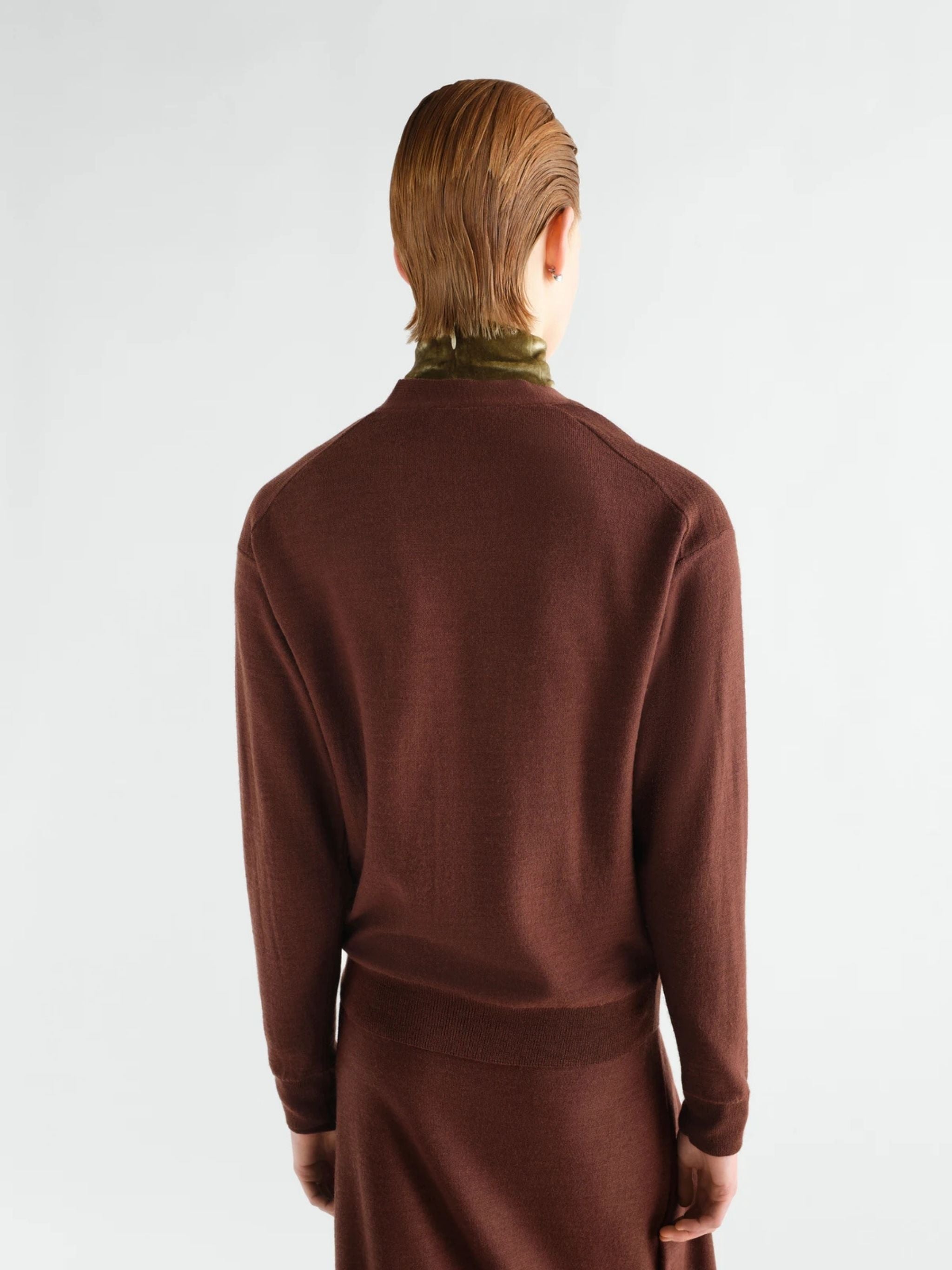 RELAXED TWISTED CARDIGAN