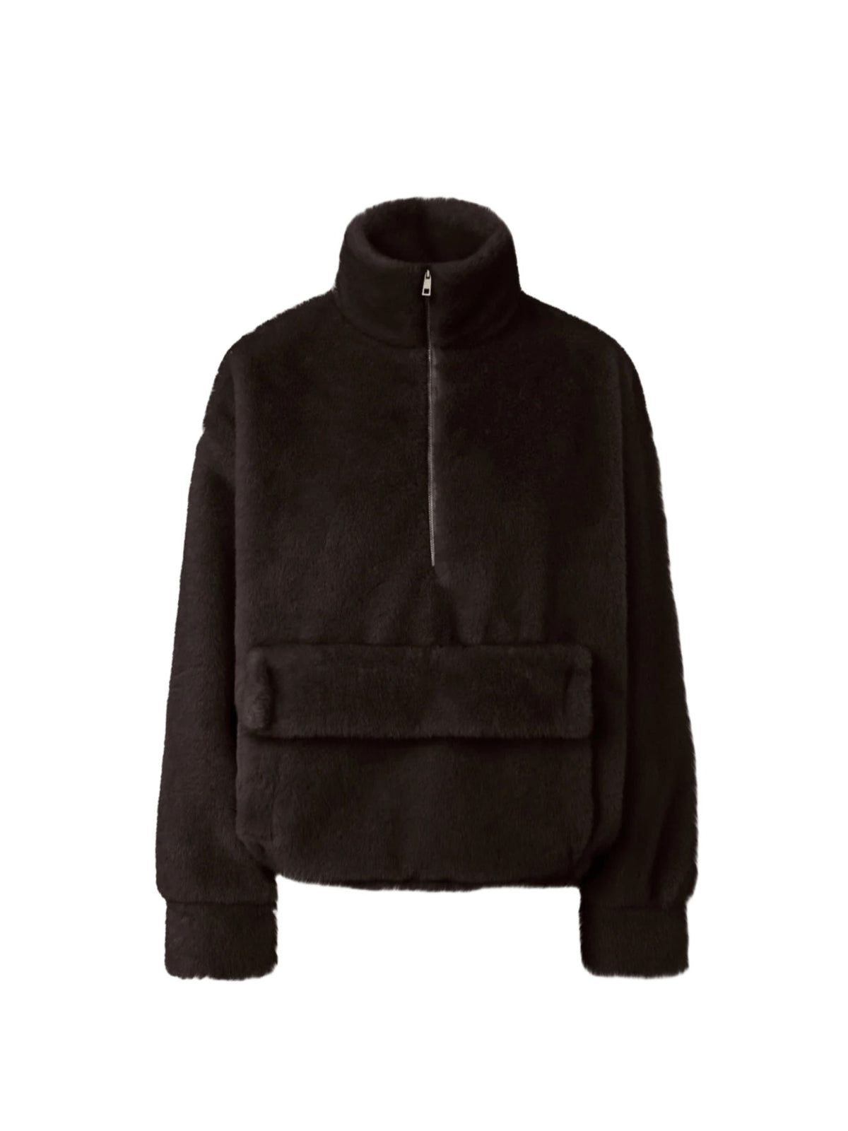 Anorak in pelliccia sintetica