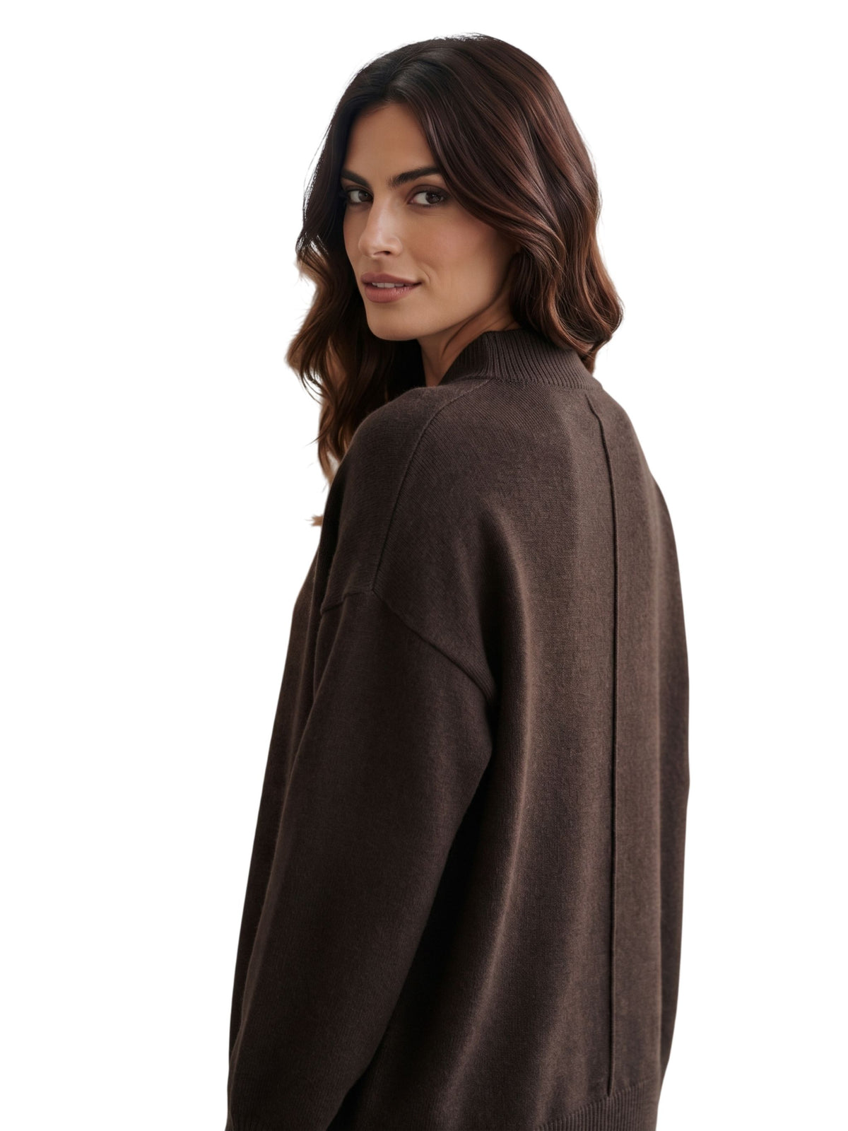 Cardigan Daniele Fiesoli Over in marrone