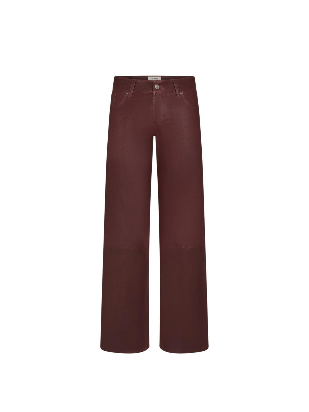 THE LEATHER SLIM PALAZZO