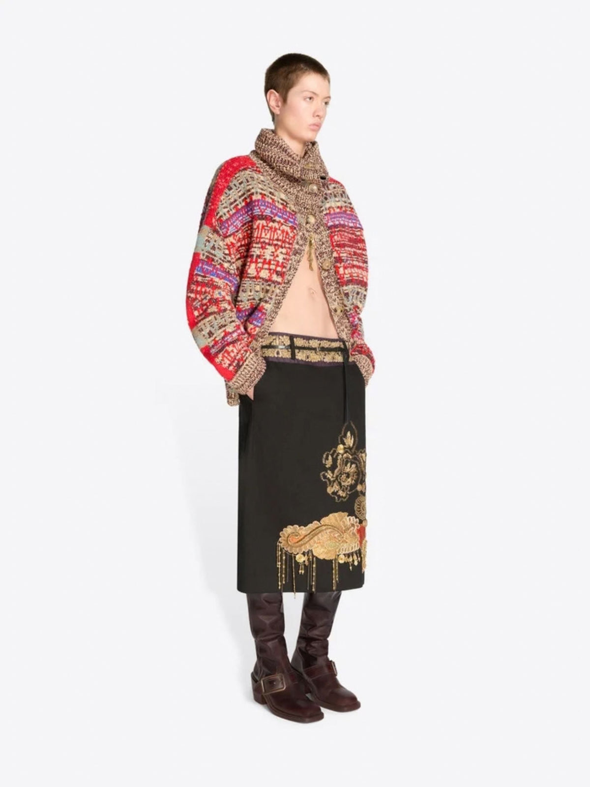 CARDIGAN BOMBER