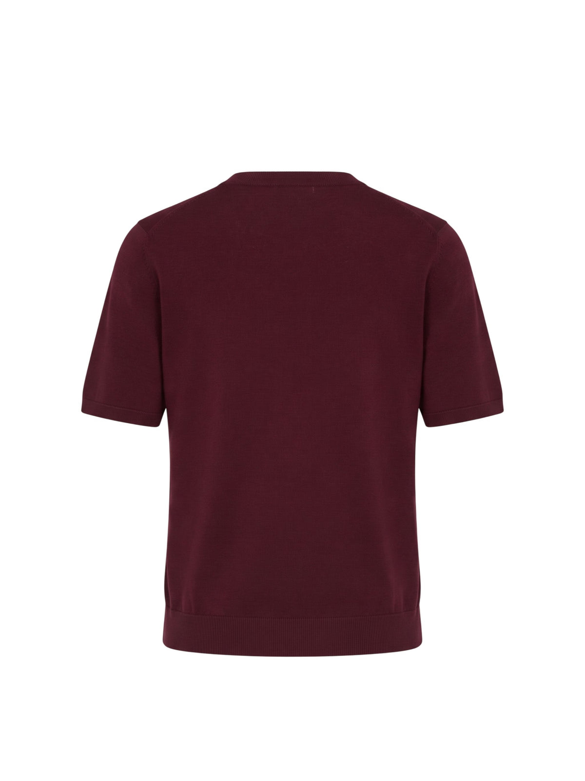 T-shirt Lisa Yang in Burgundy