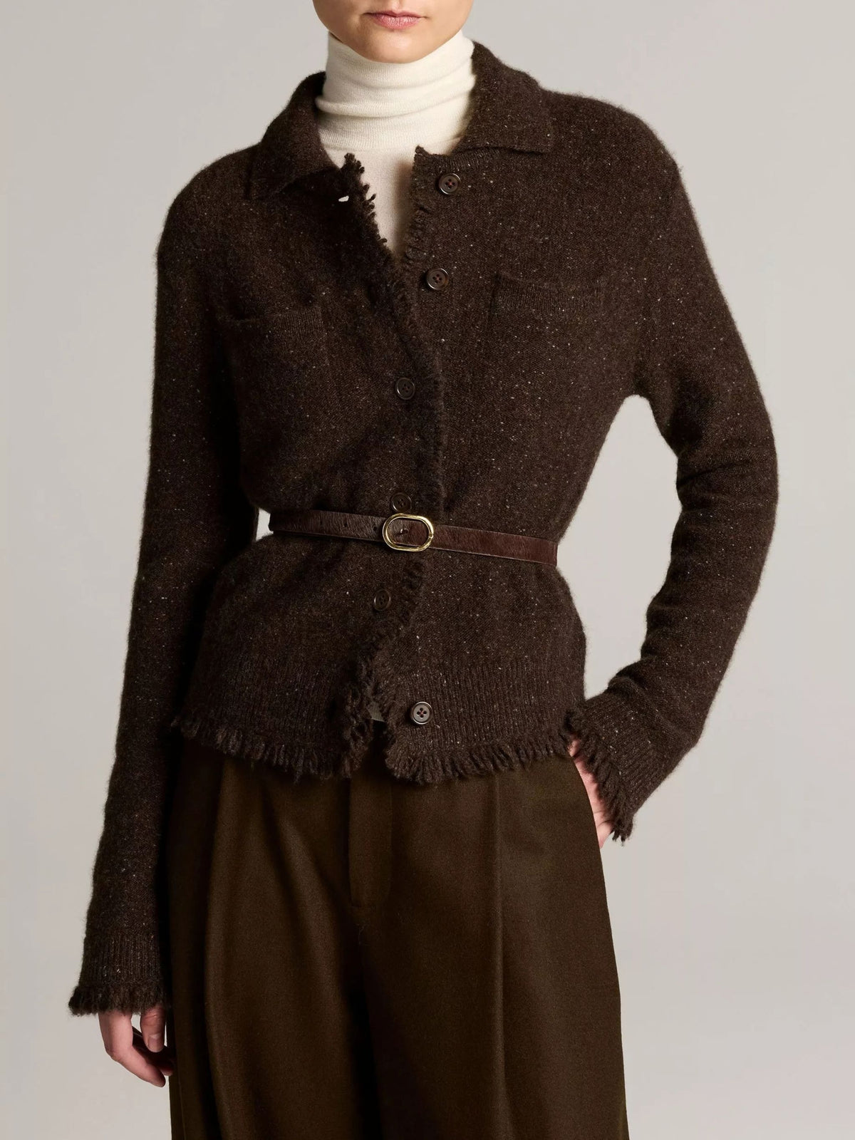 CARDIGAN BORDO