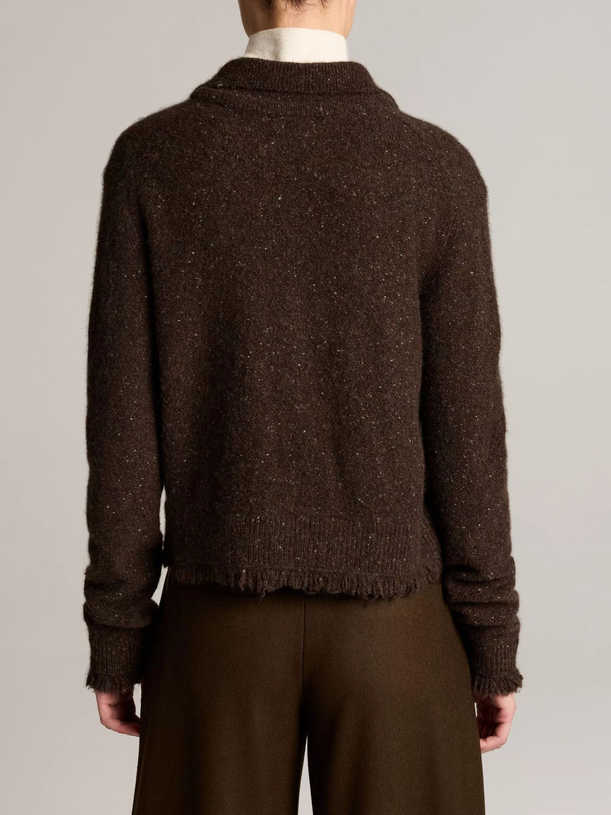 CARDIGAN BORDO