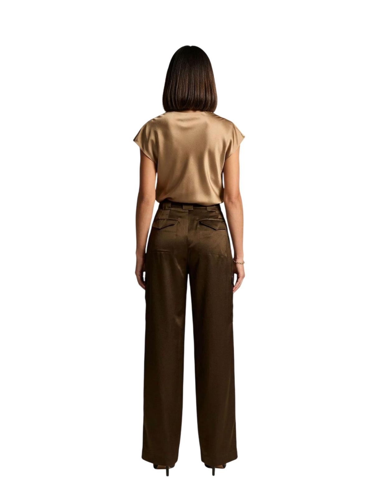 Vince Utility Trousers Satin