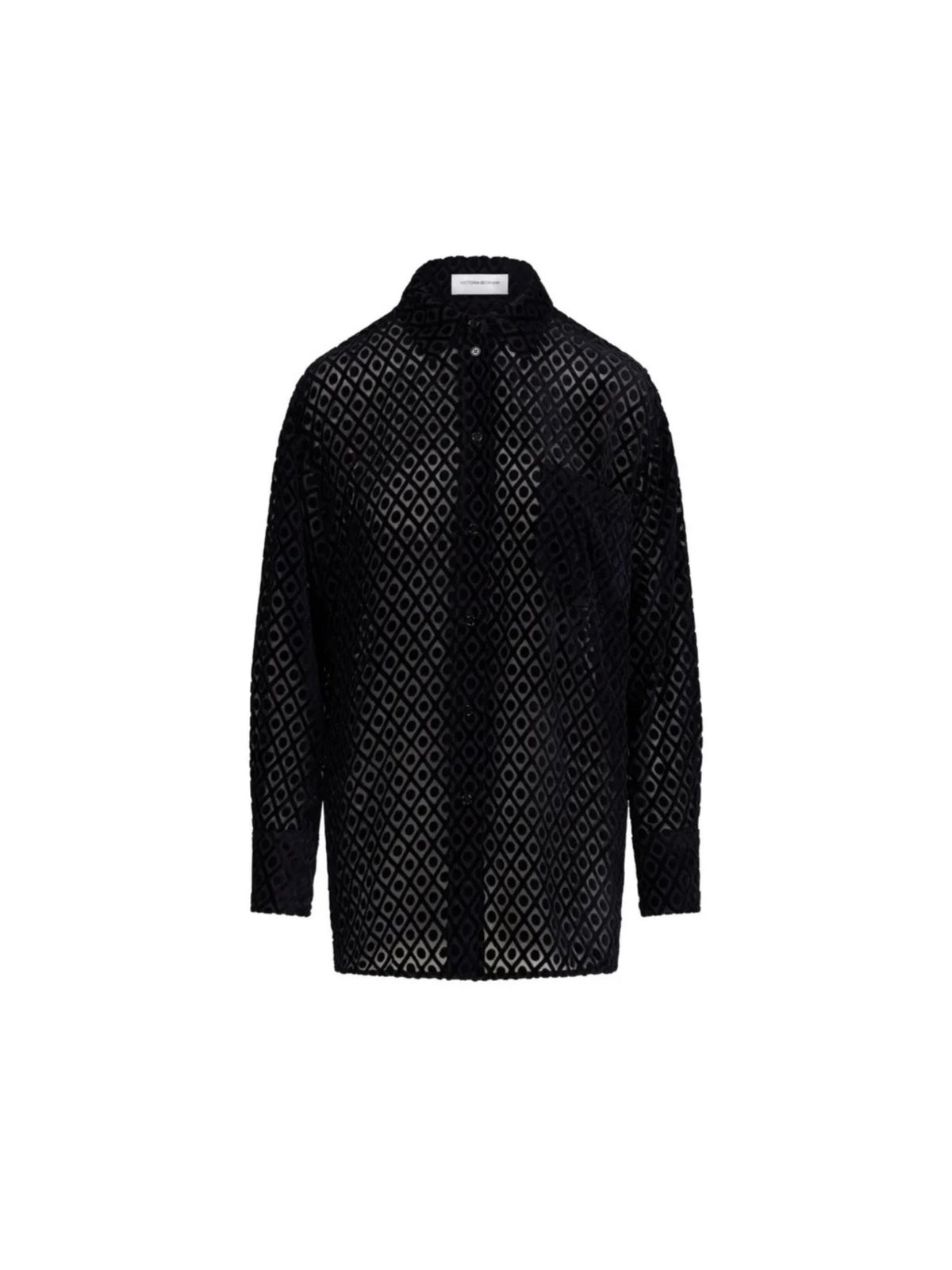 Camica Remi in devoré nero