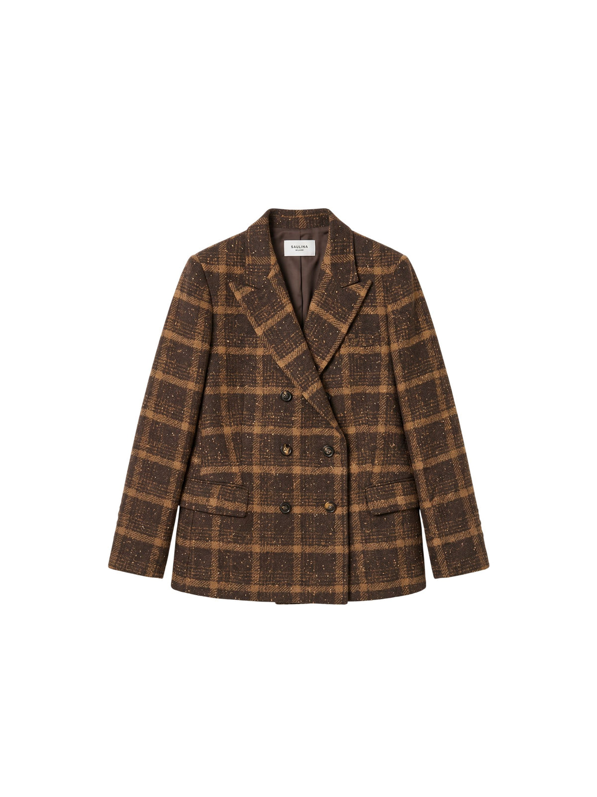 Blazer Saulina in marrone