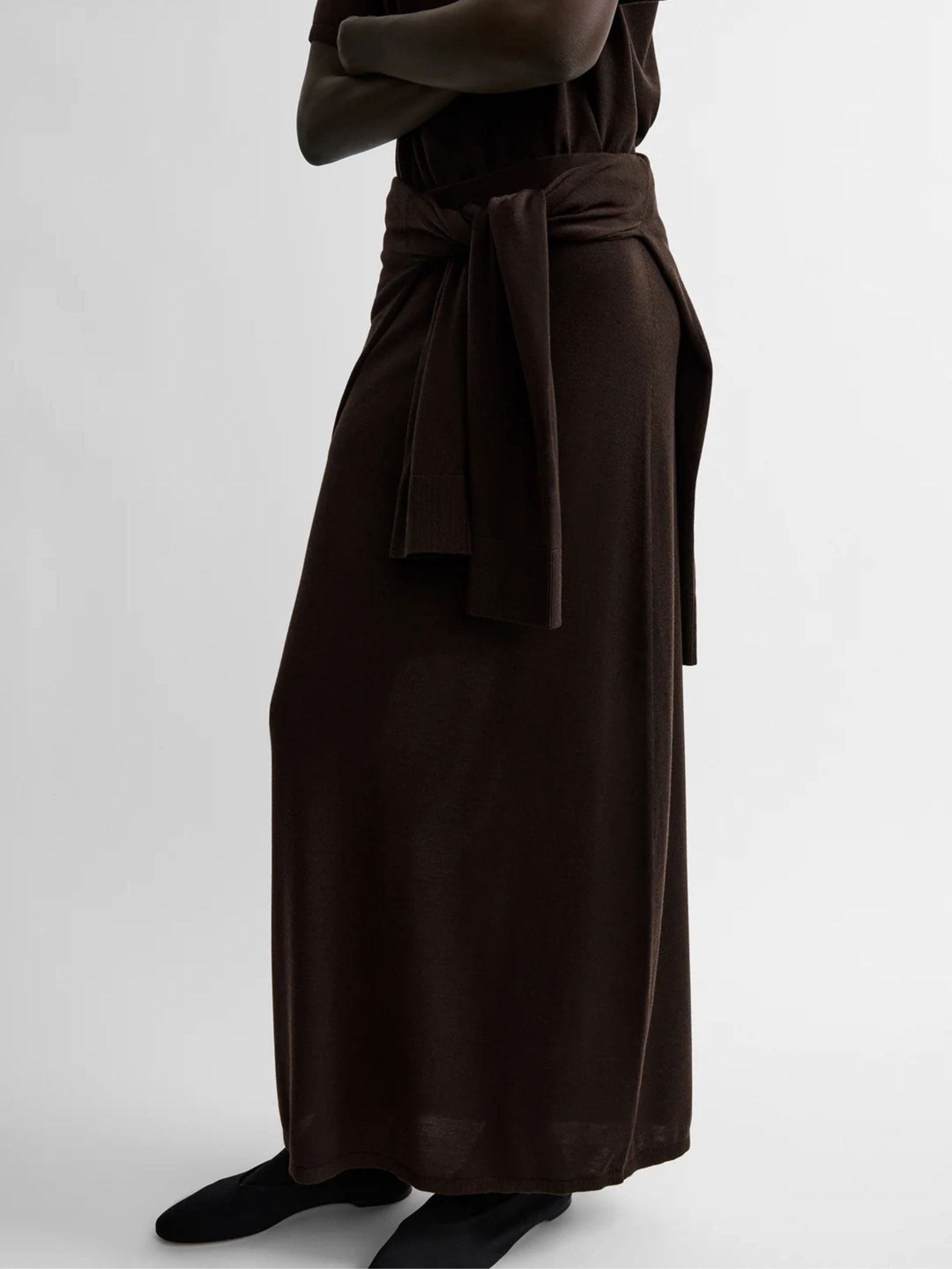 LONG KNIT SKIRT