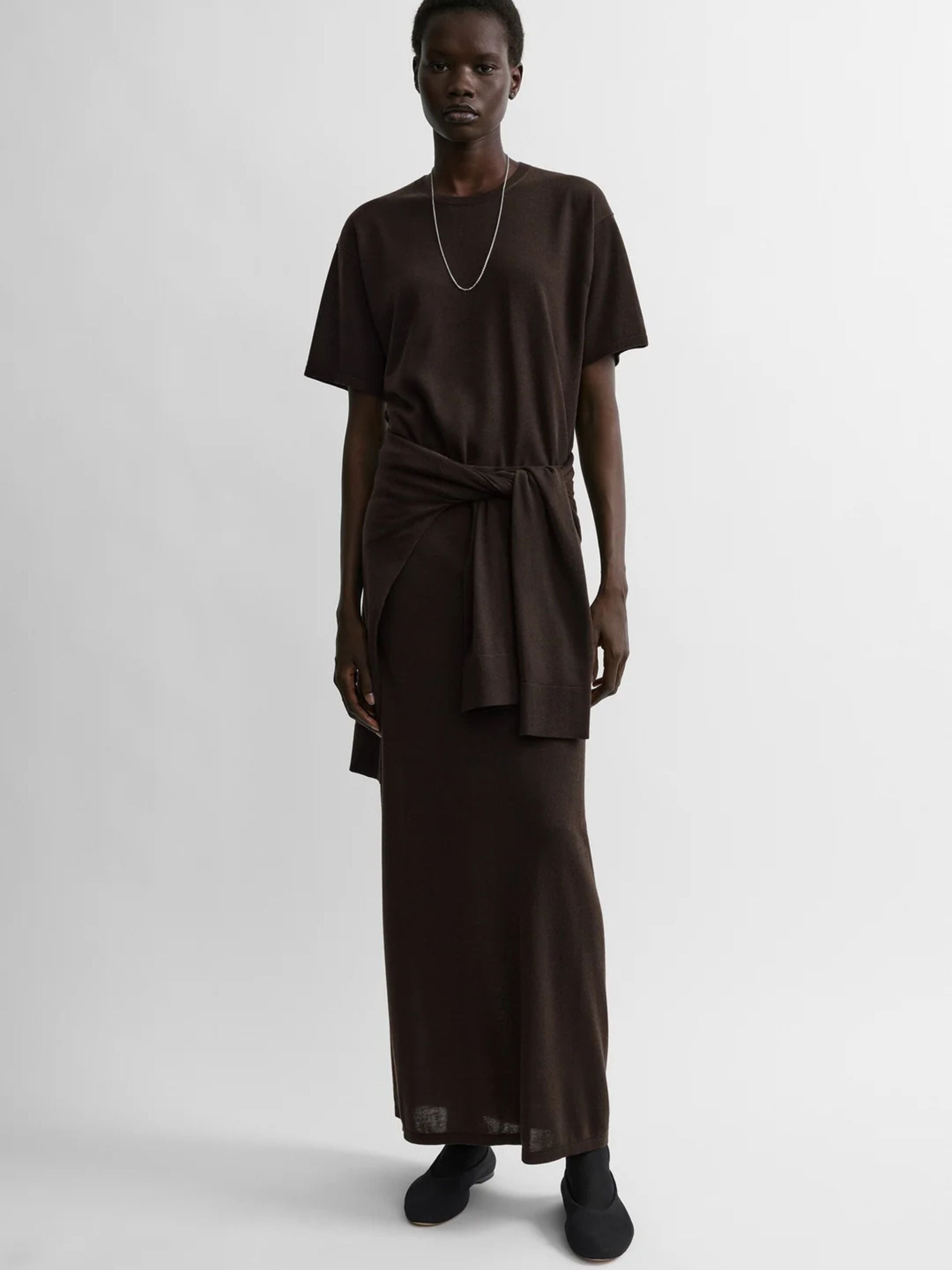 LONG KNIT SKIRT