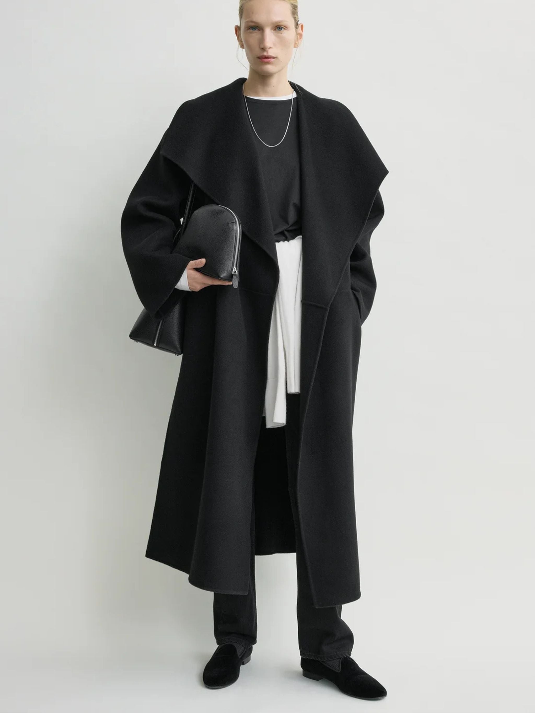 Cappotto Signature doublé nero