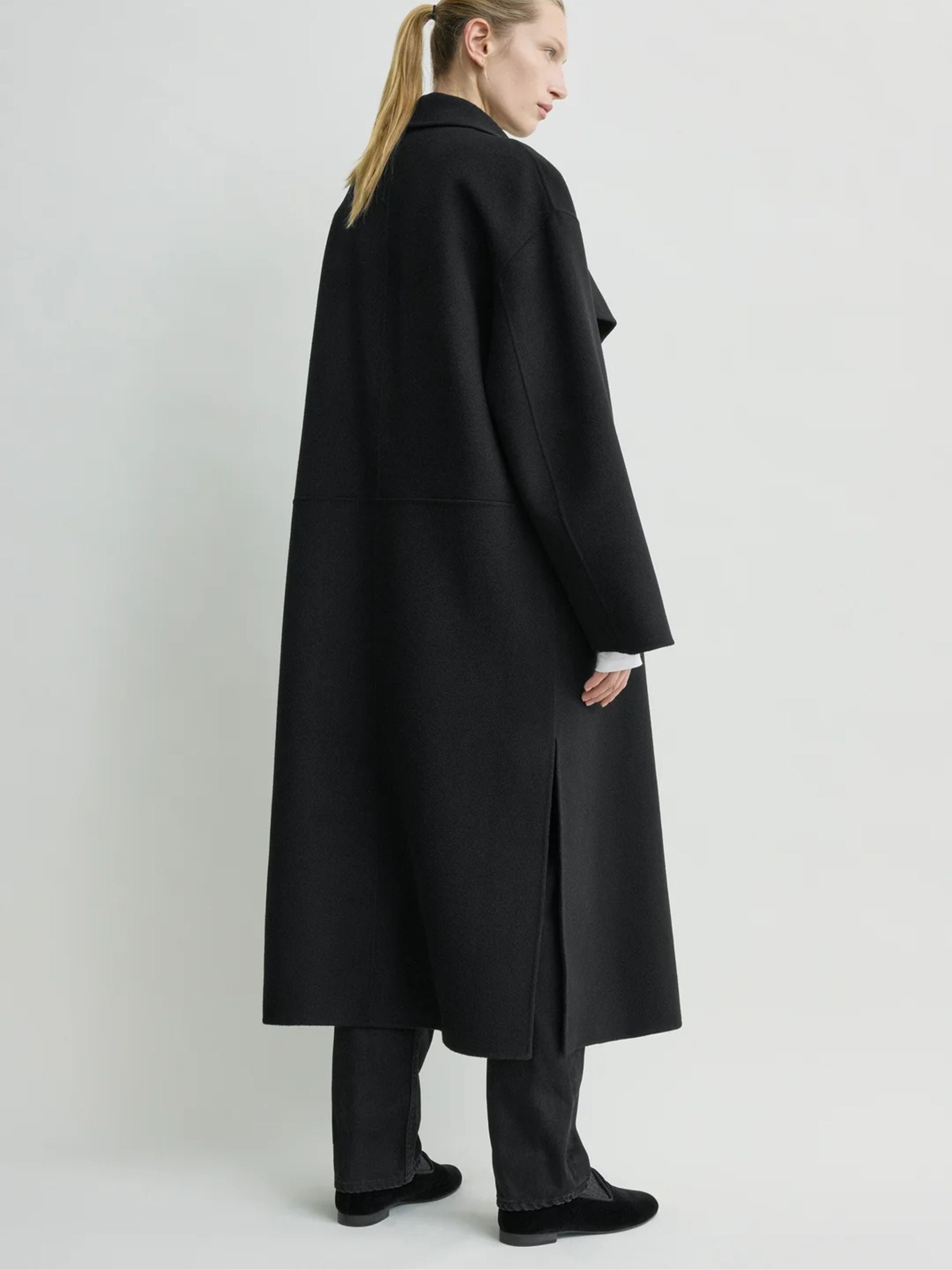 Cappotto Signature doublé nero