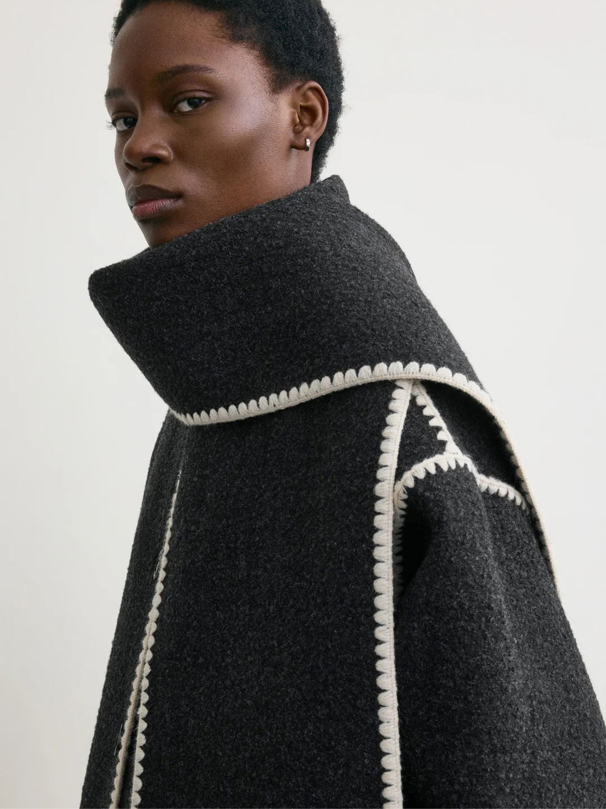 Toteme scarf coat
