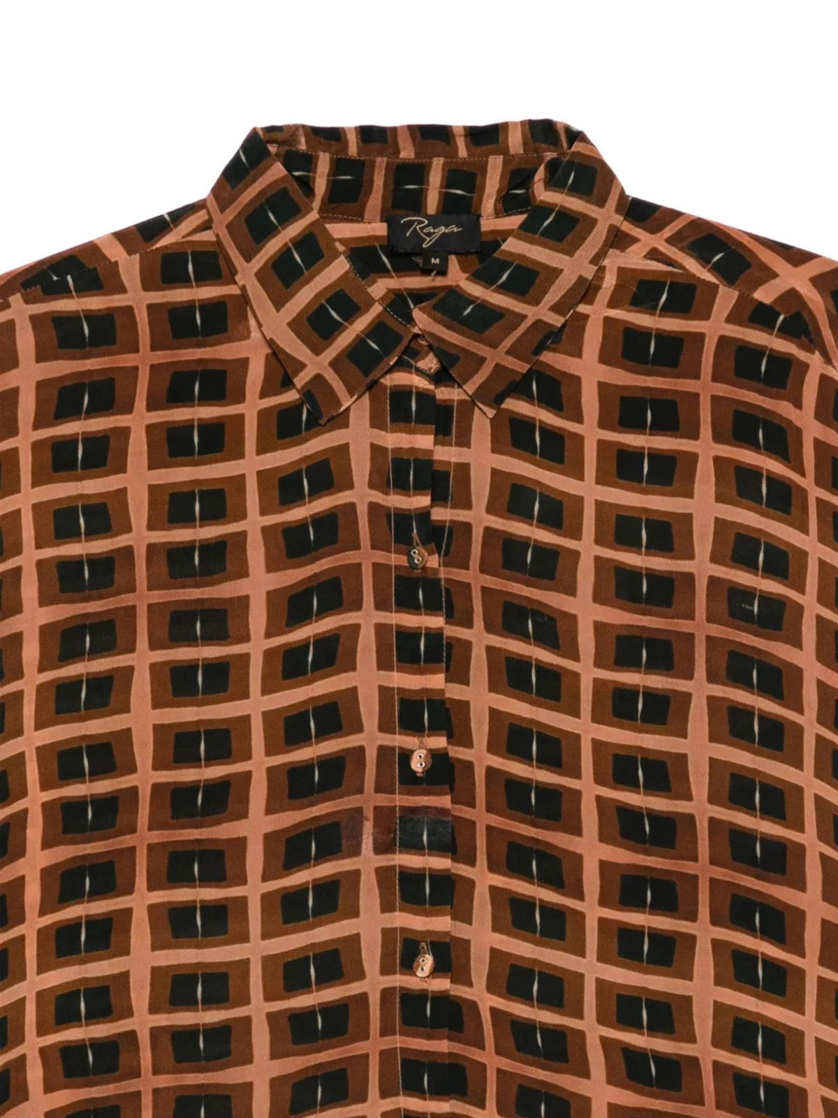 Camicia con stampa geometrica
