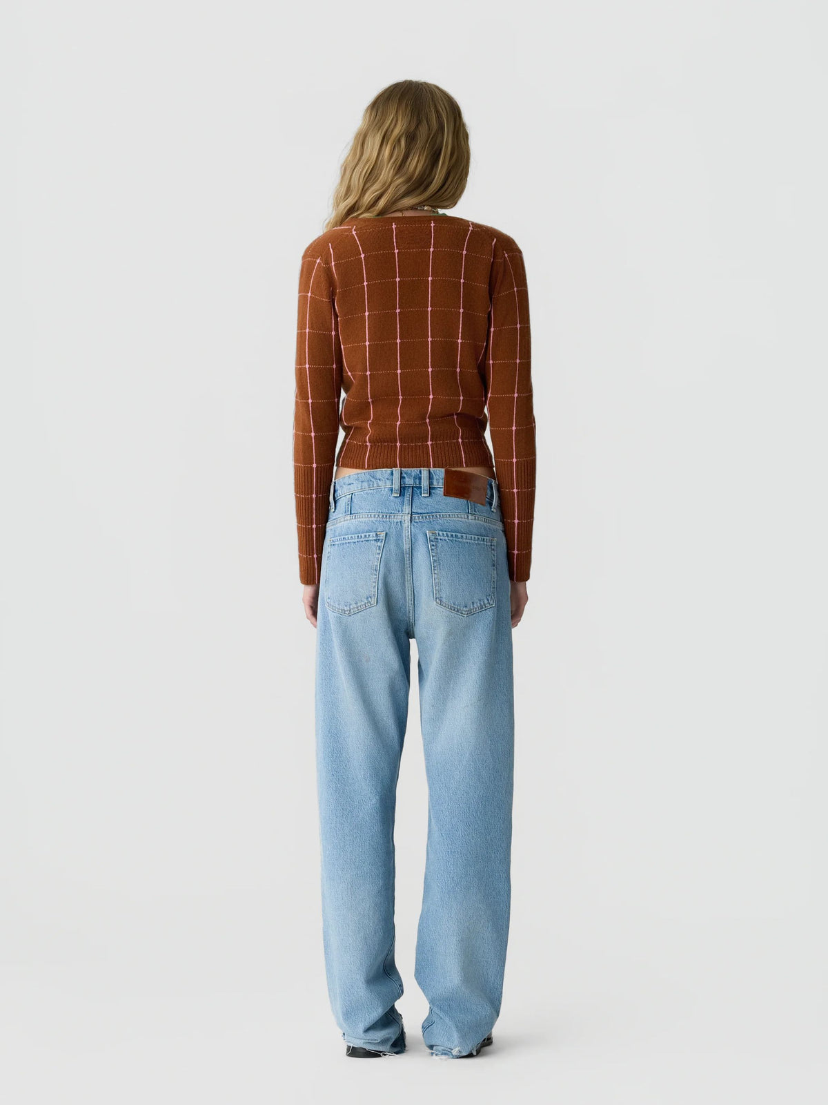 JANE CHECKER CARDIGAN
