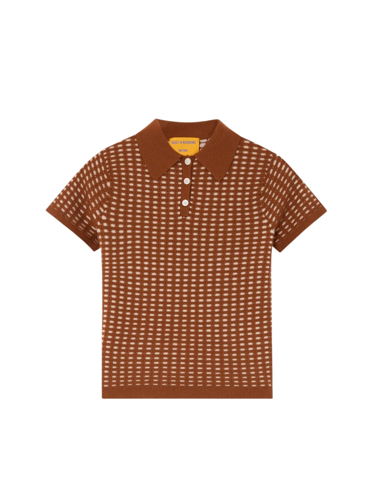Shrunken Waffle Polo
