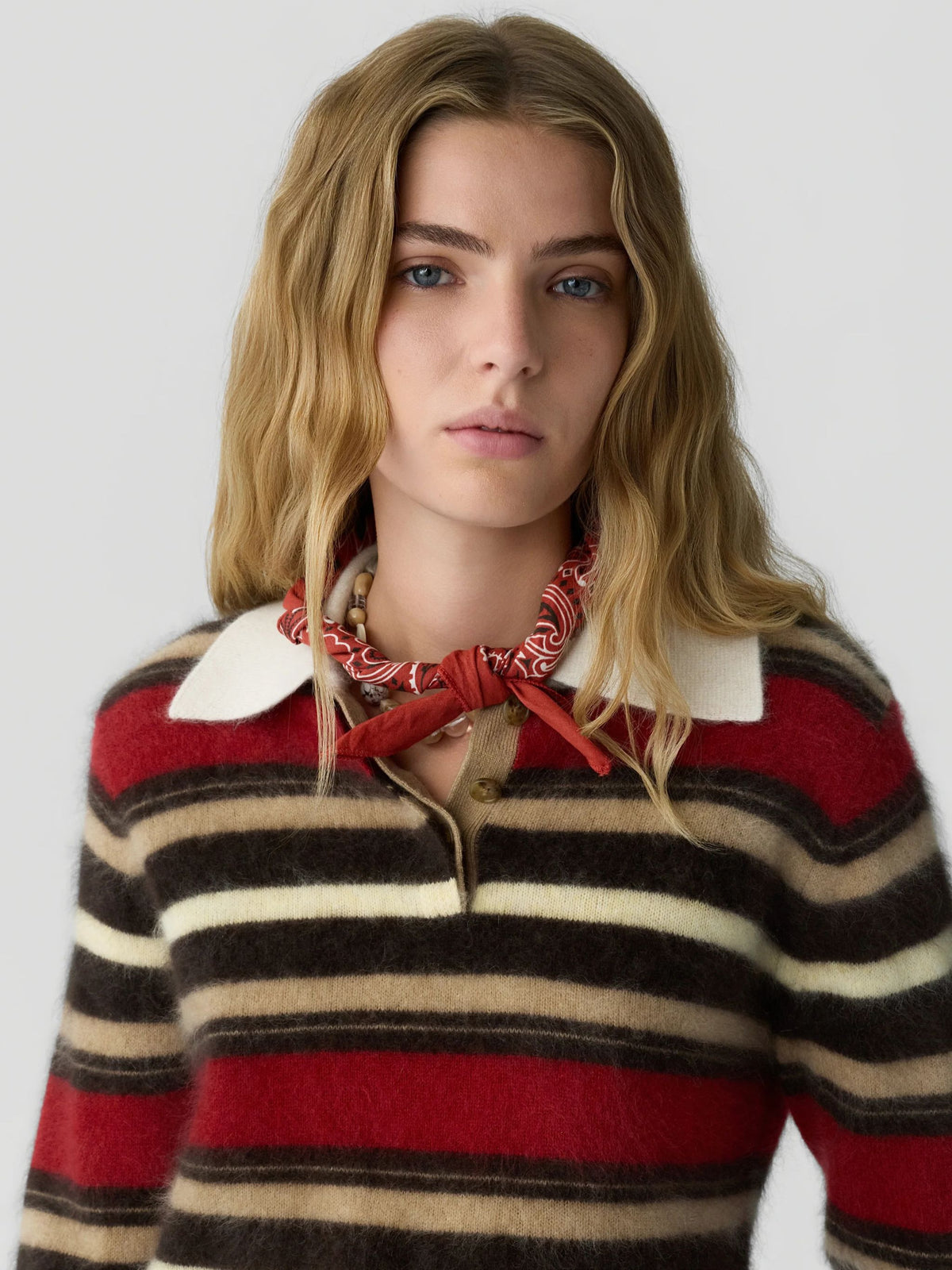 GRIZZY CROPPED POLO