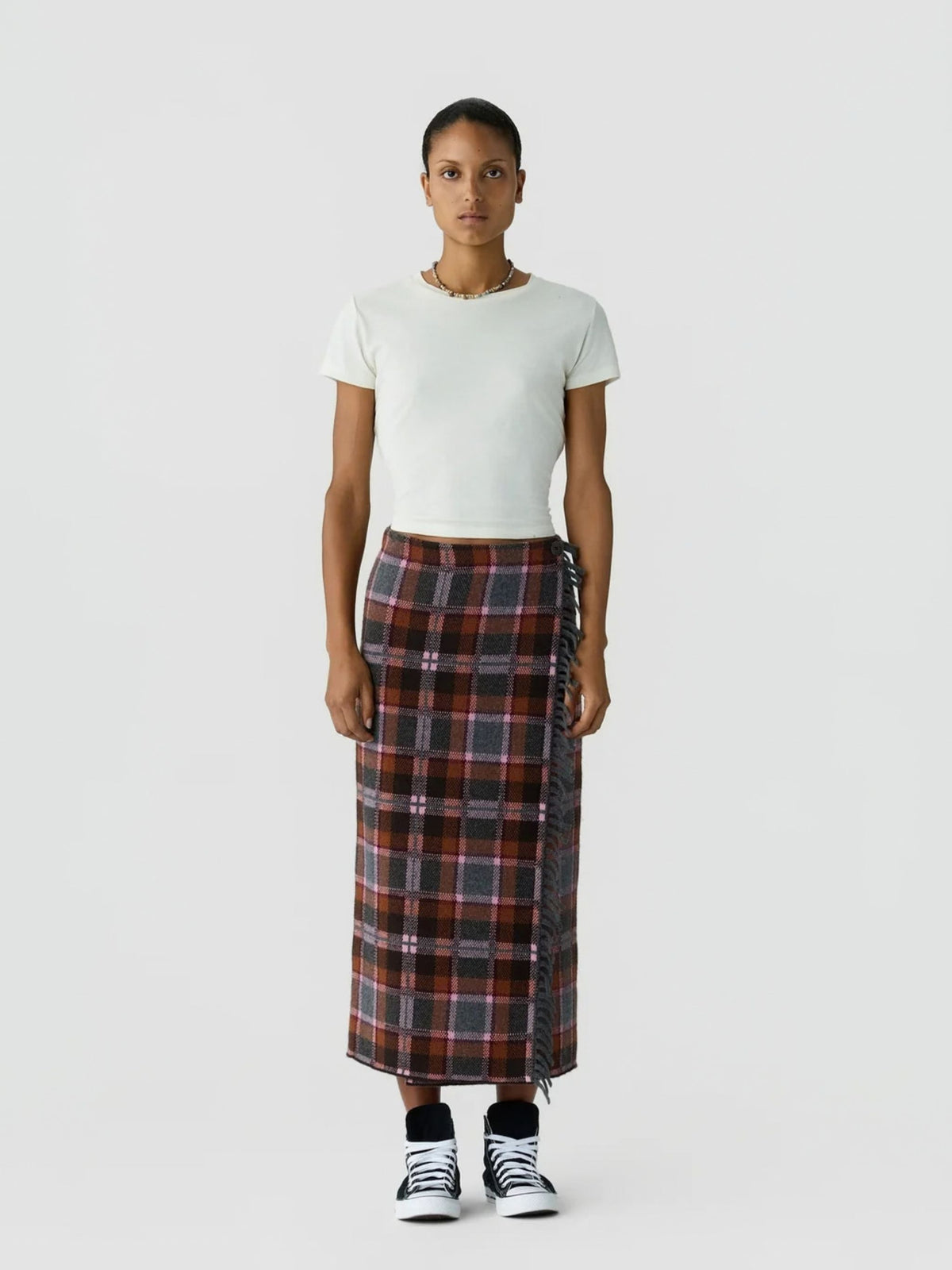 Gonna a Portafoglio Tartan