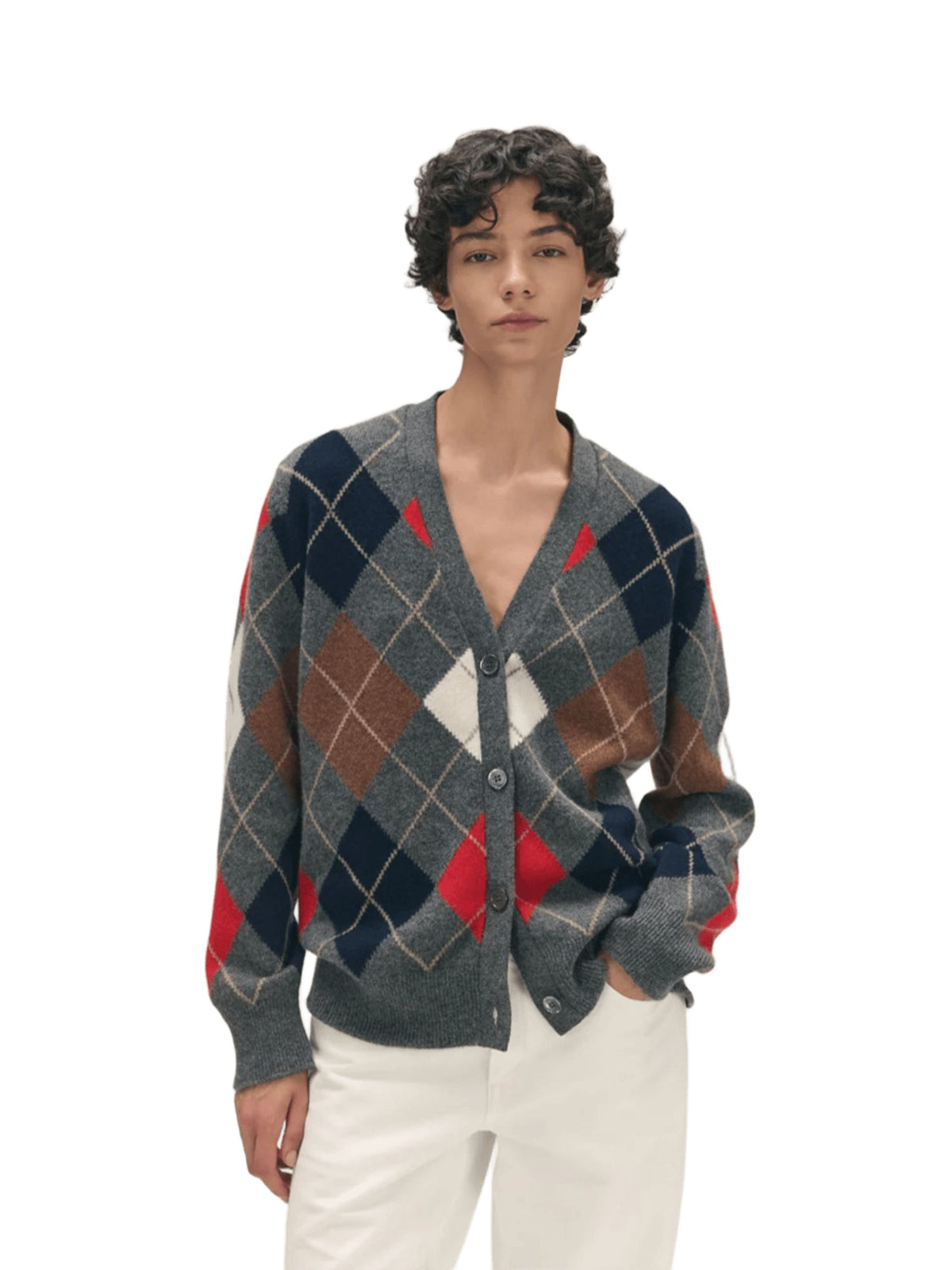 Ava Argyle Cardigan