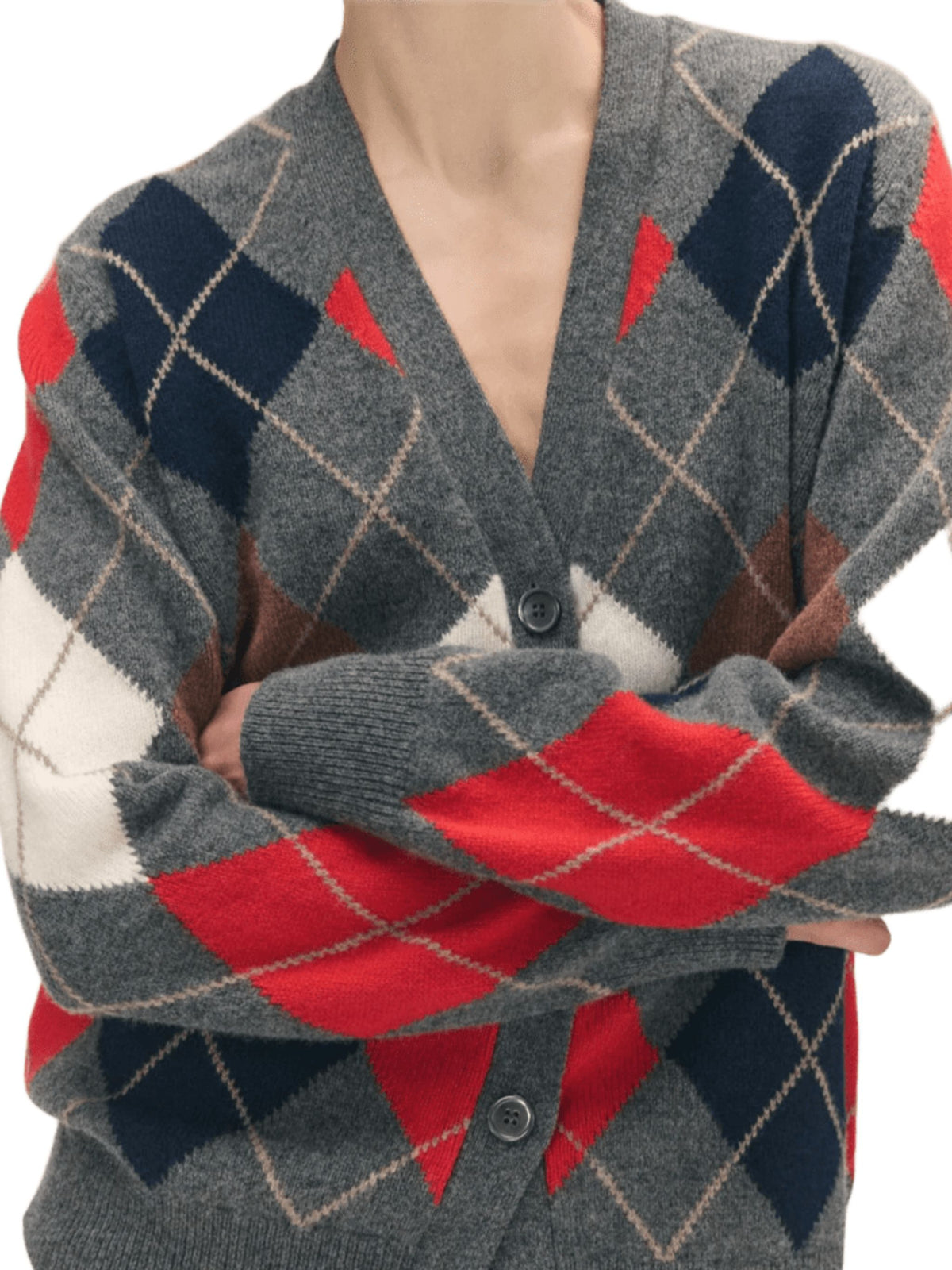 Ava Argyle Cardigan
